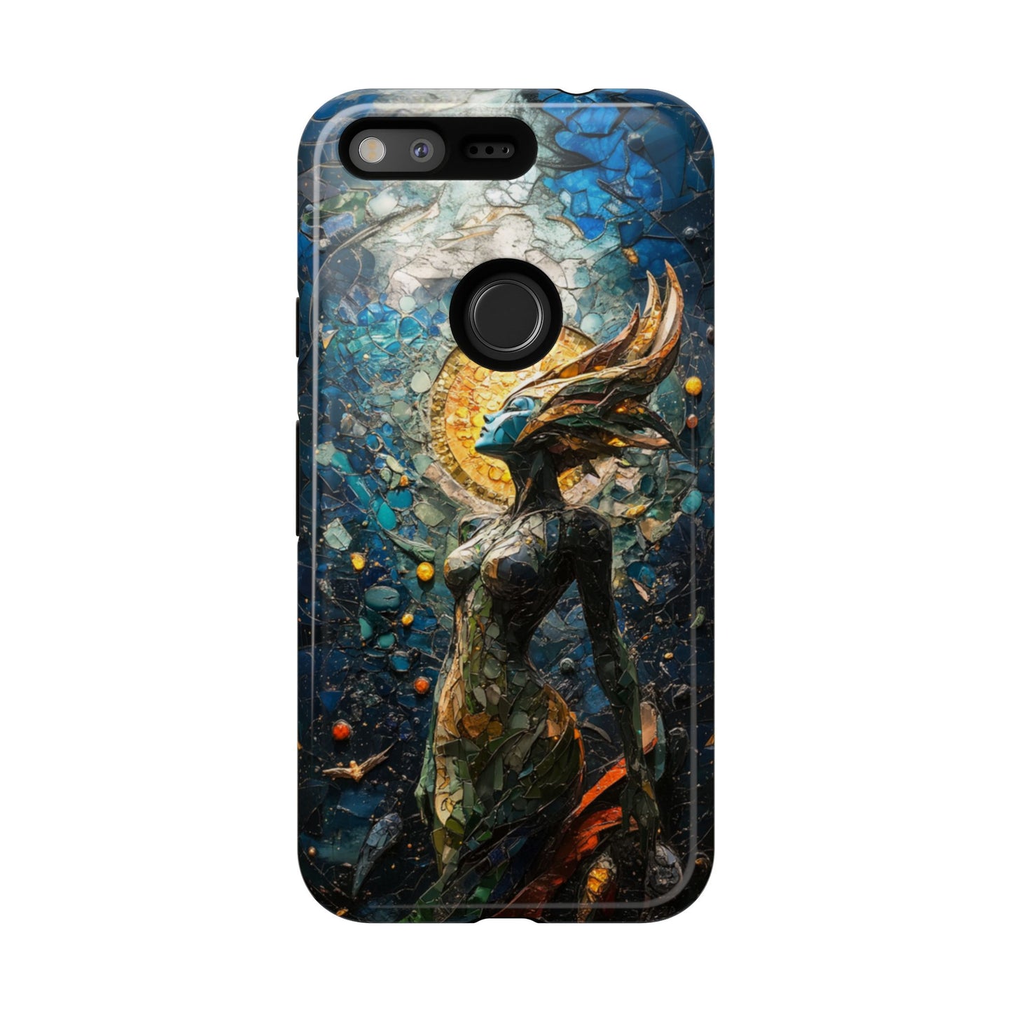Stained Glass Goddess - Tough Google Pixel Case
