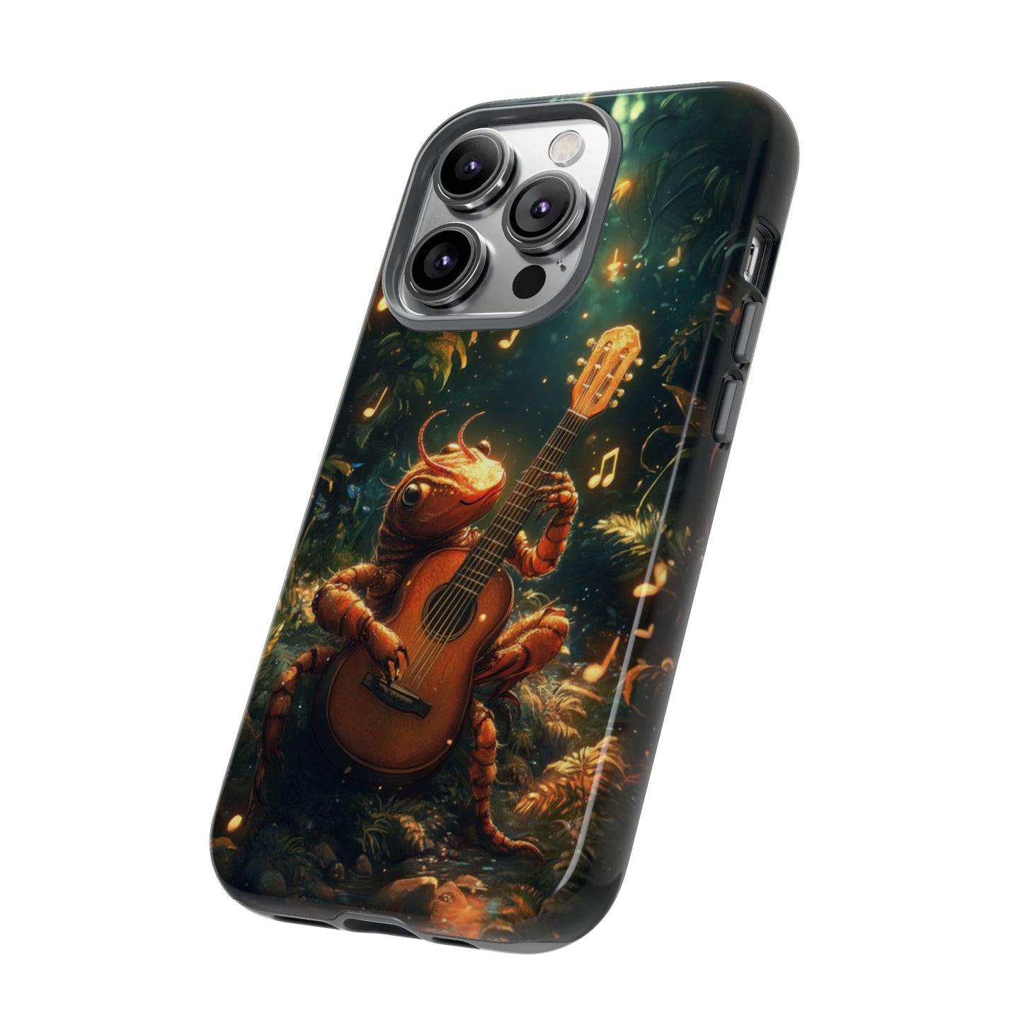 Serenade Forest Guitarist - Tough iPhone Case