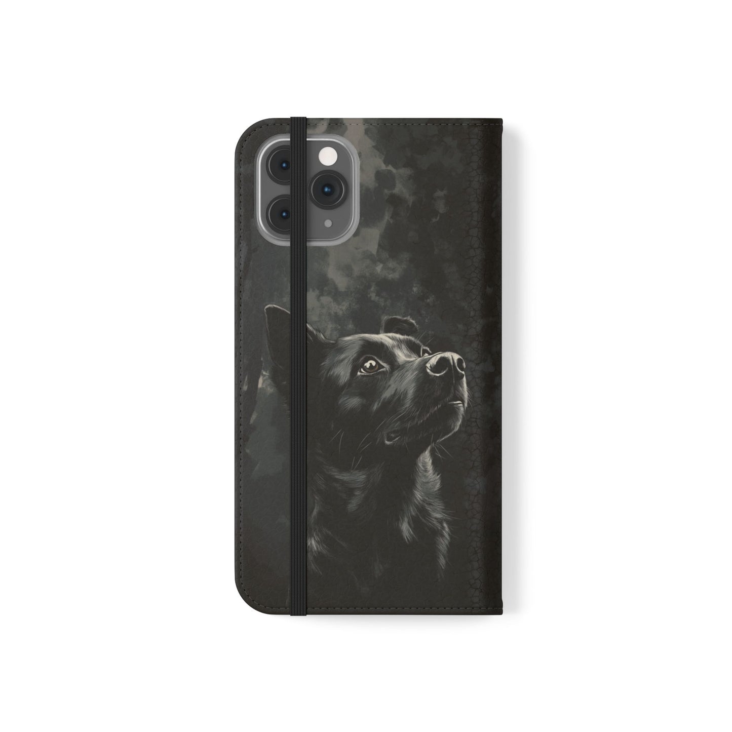 Moonlit German Shepherd - Wallet Flip Case