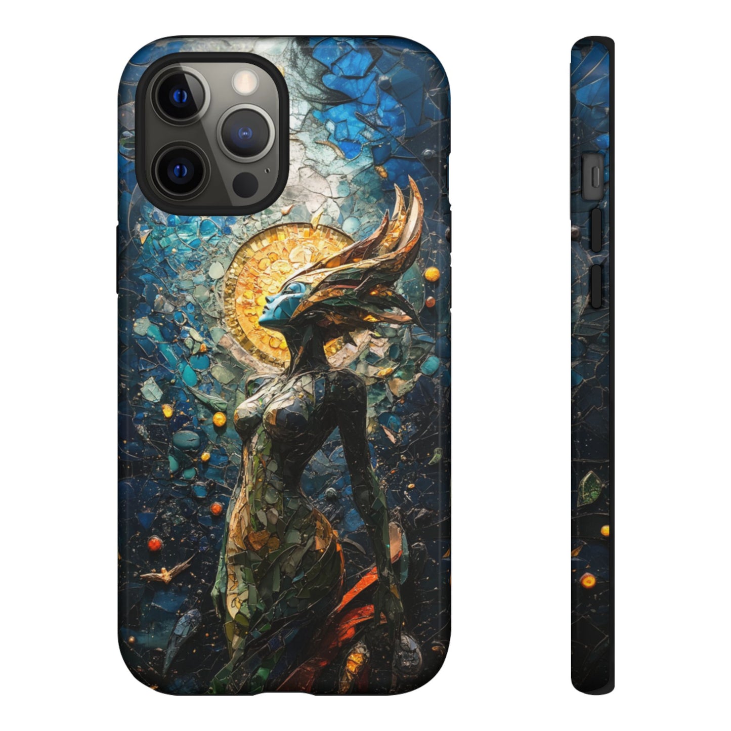 Ethereal Mosaic Goddess Phone Case - iPhone, Google Pixel, Samsung Galaxy