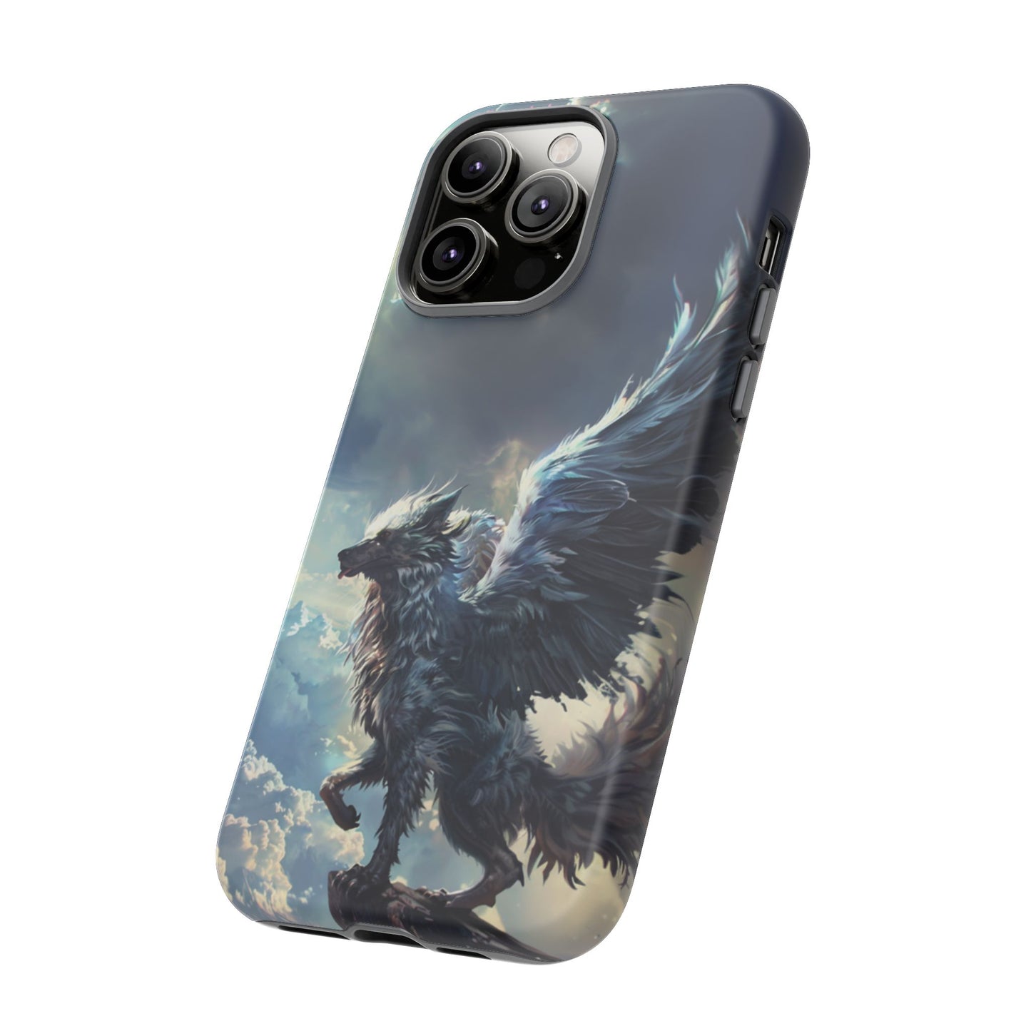 Winged Wolf Protector - iPhone, Google Pixel, Samsung Galaxy