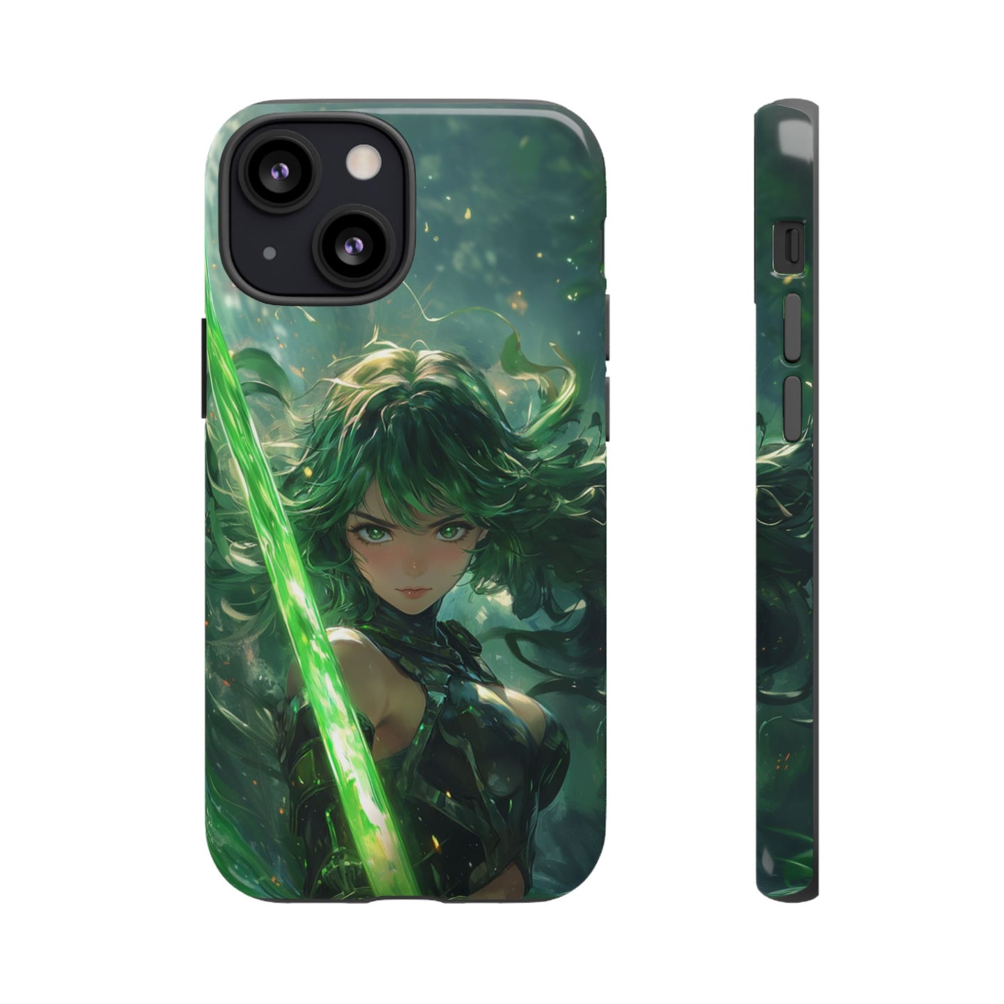 Emerald Blade Warrior – Tough iPhone Case