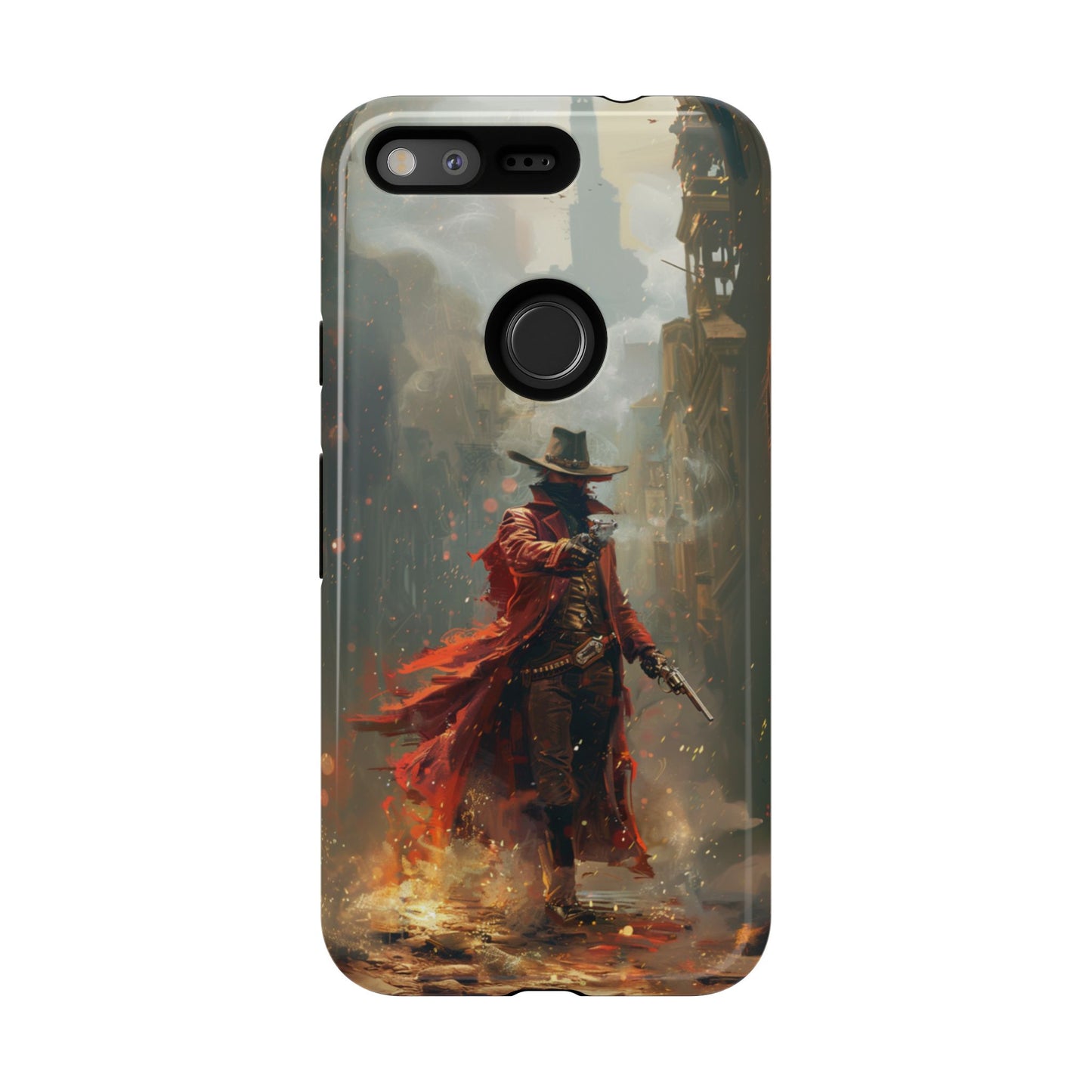 Crimson Gunslinger – Tough Google Pixel Case