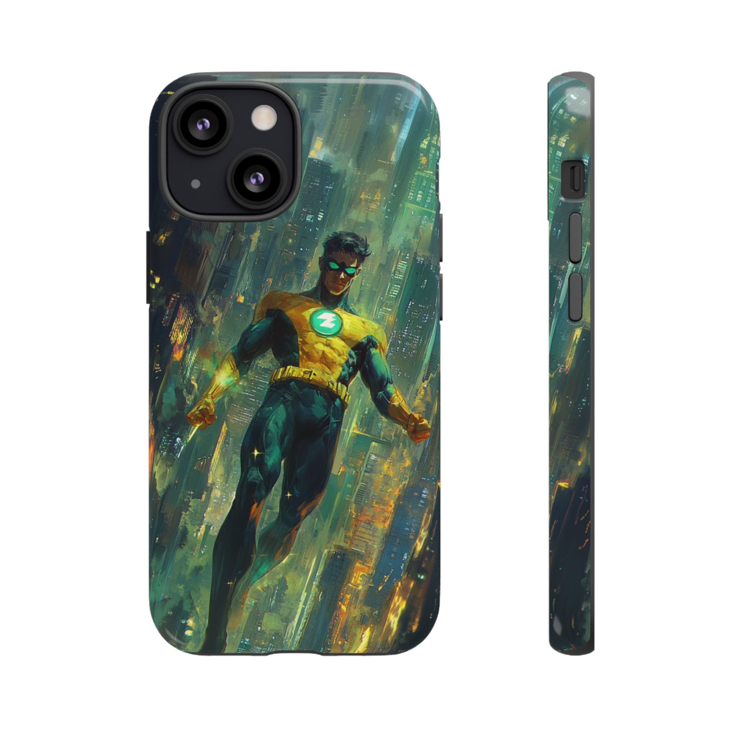 Lightning Guardian Superhero Phone Case - iPhone, Google Pixel, Samsung Galaxy