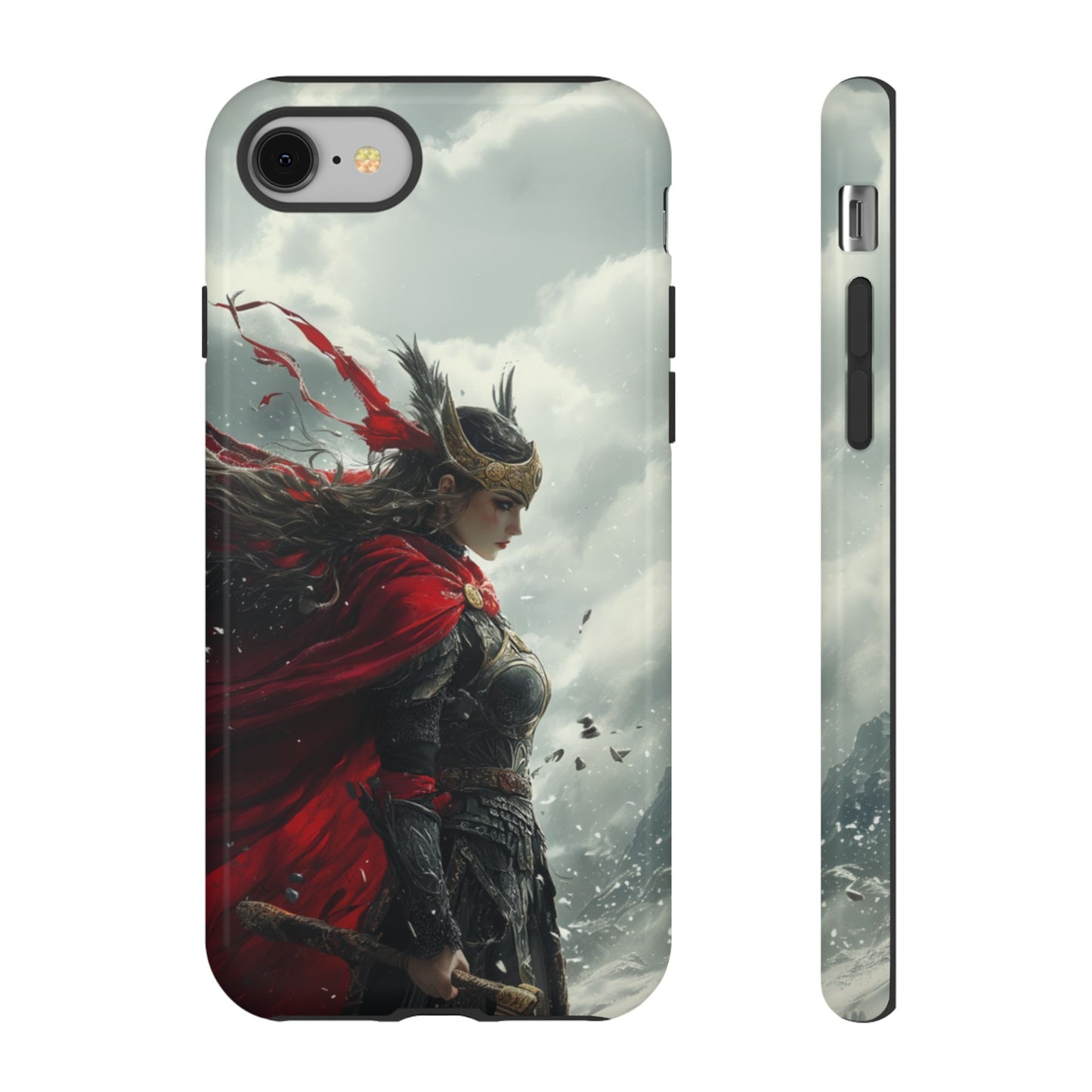 Freya Crimson Valkyrie - Tough iPhone Case