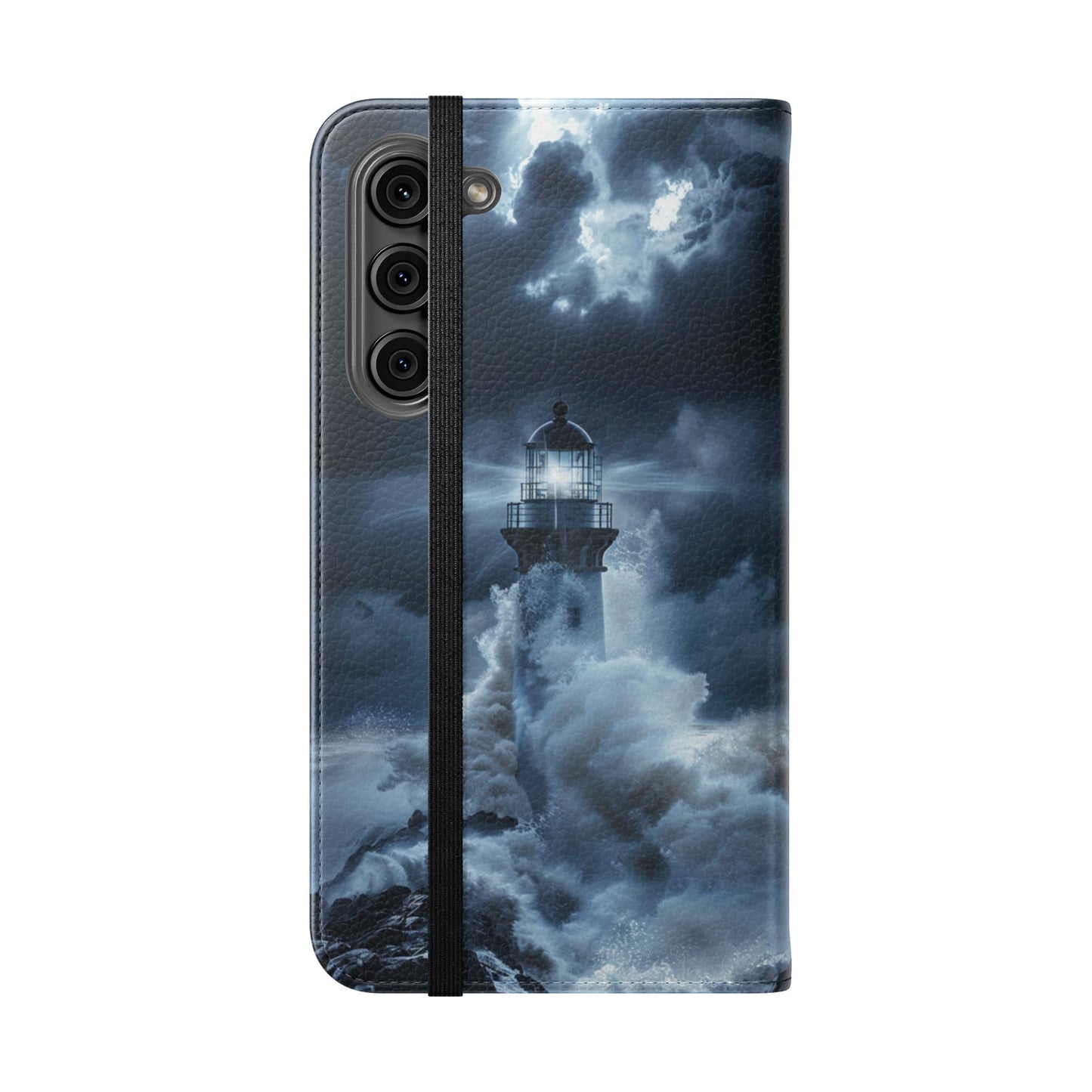 Stormbound Lighthouse - Wallet Flip Case