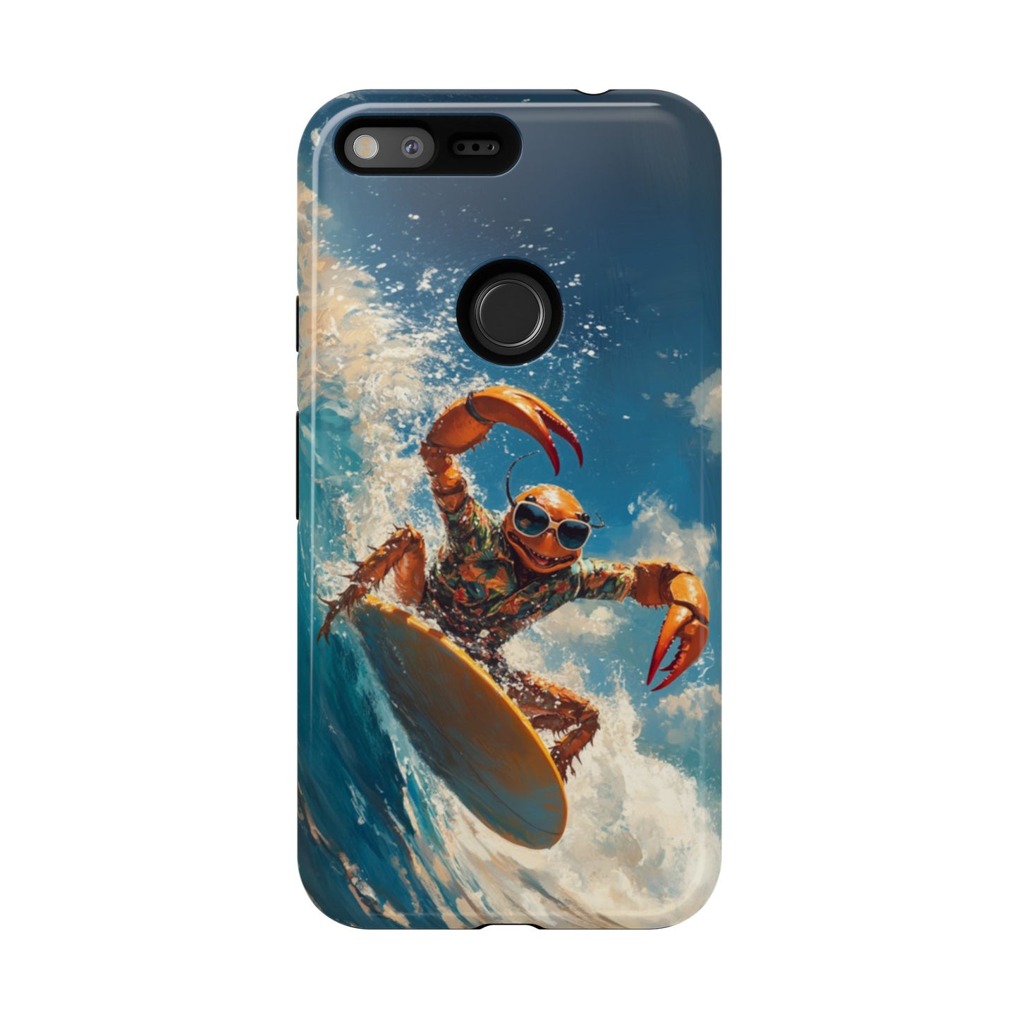 Surfing Crab - Tough Google Pixel Case