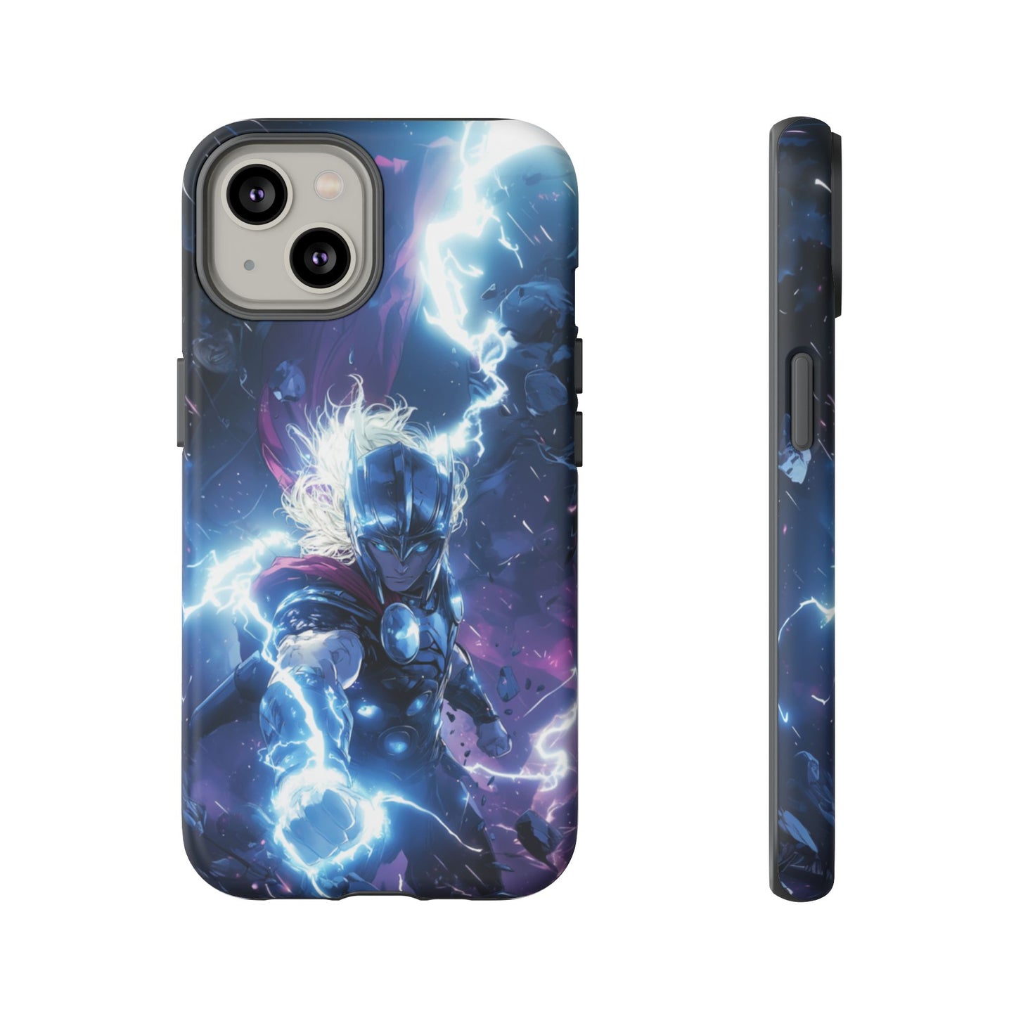 Lightning Fury: Thor Anime Action Phone Case - iPhone, Google Pixel, Samsung