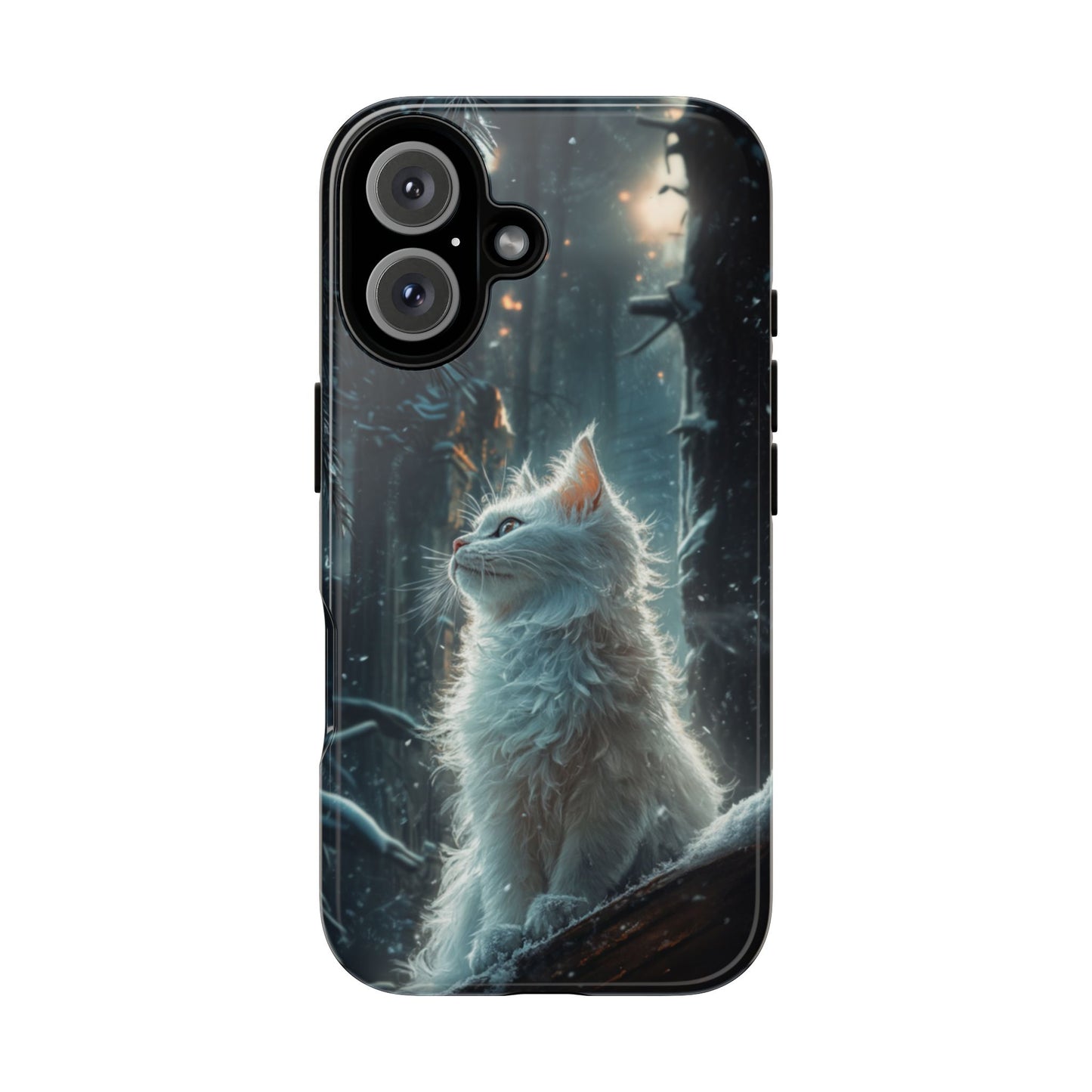 Winter Spirit Cat - Tough iPhone Case