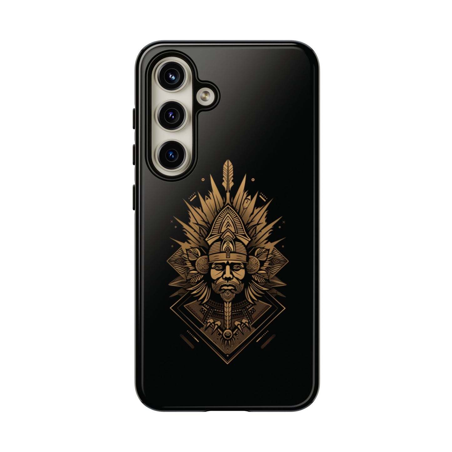 Golden Warrior Guardian - iPhone, Google Pixel, Samsung Galaxy