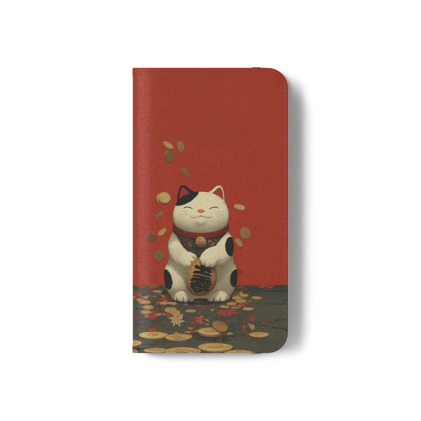Lucky Cat - Wallet Flip Case