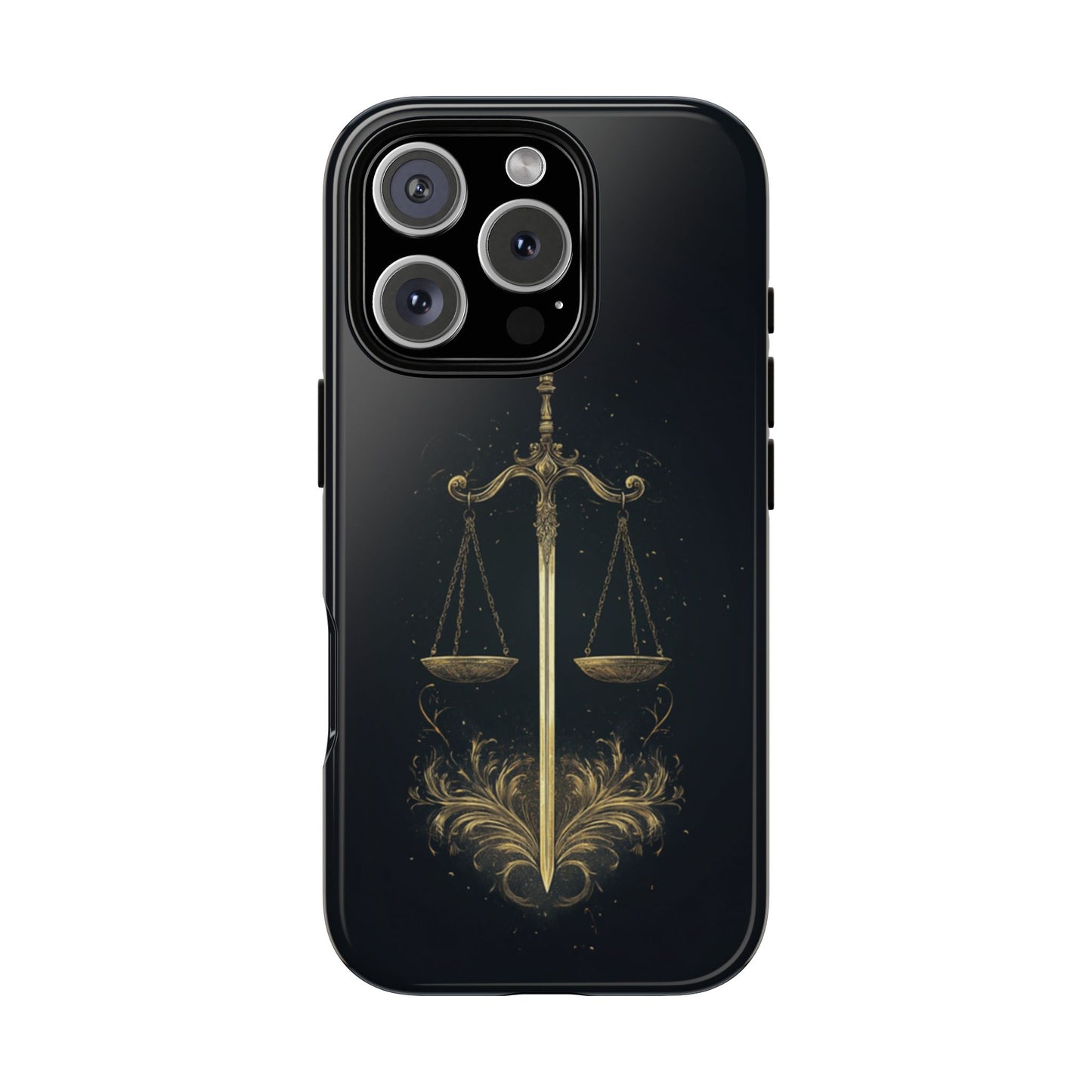 Libra Gilded Balance – Tough iPhone Case