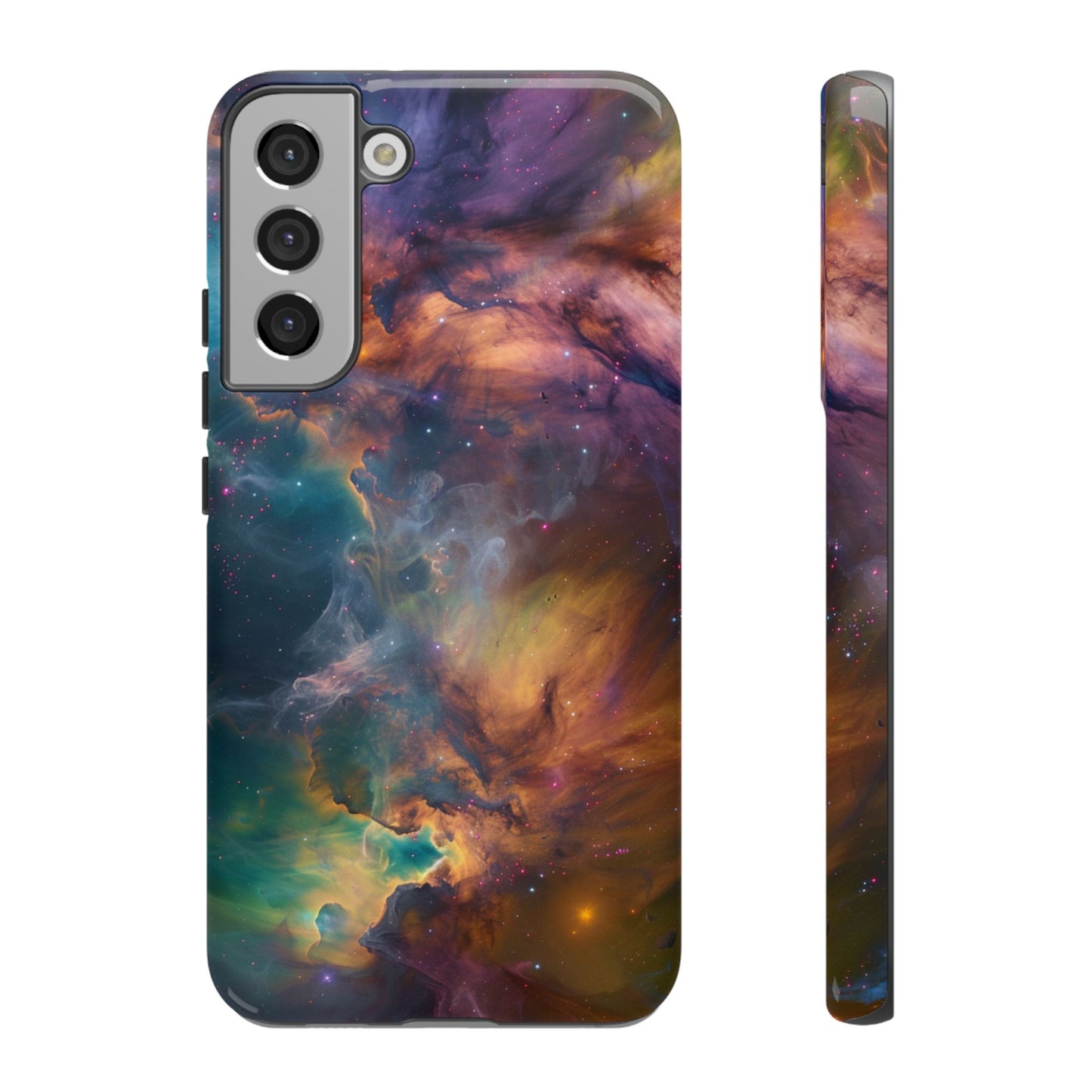 Celestial Nebula Drift – Tough Samsung Galaxy Case