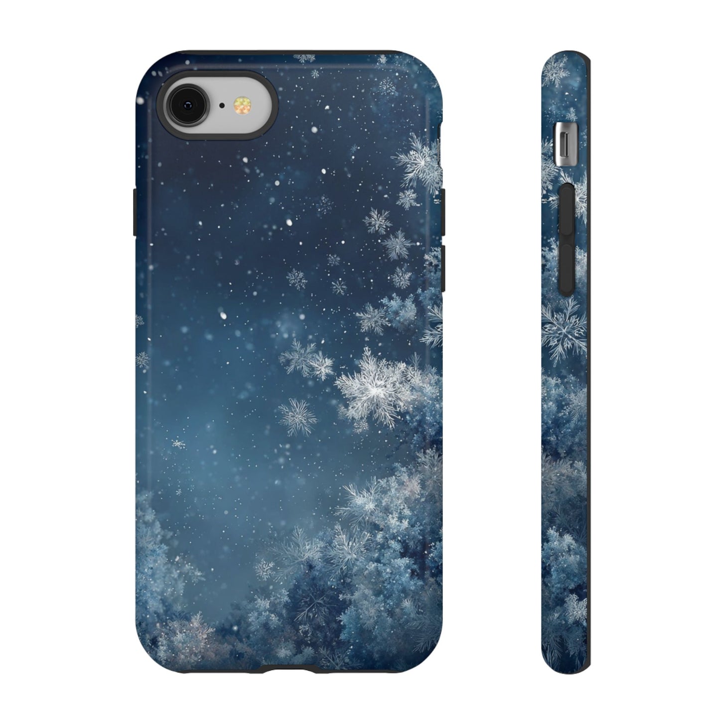 Winter Snowflakes - Tough iPhone Case