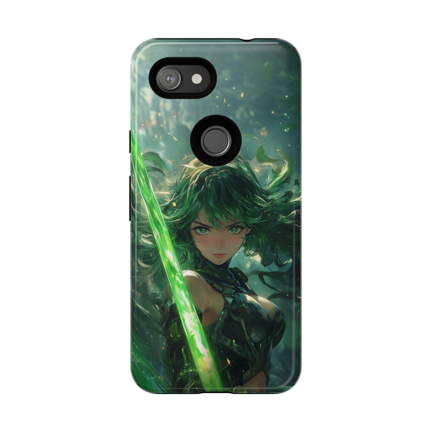 Emerald Blade Warrior – Tough Google Pixel Case