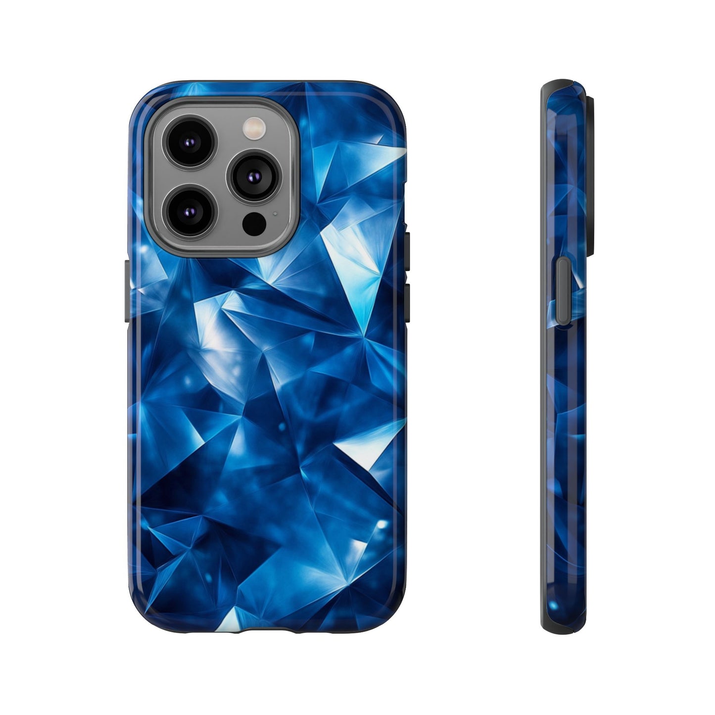 Sapphire Crystal Shards - Tough iPhone Case