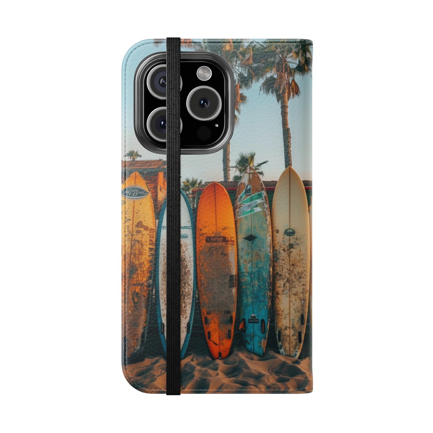 Beach Surfboards - Wallet Flip Case