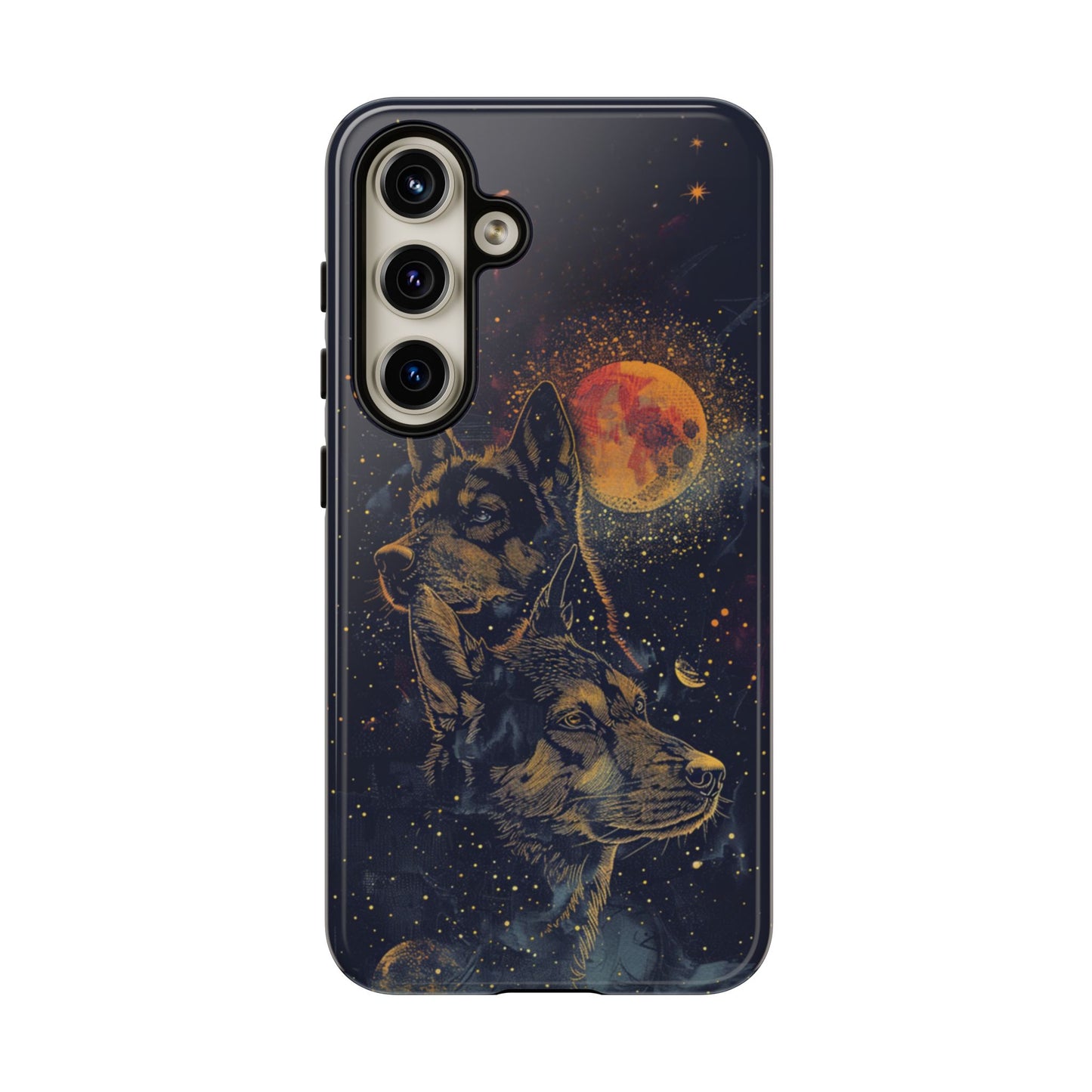 German Shepherd Celestial Phone Case – iPhone, Google Pixel, Samsung Galaxy