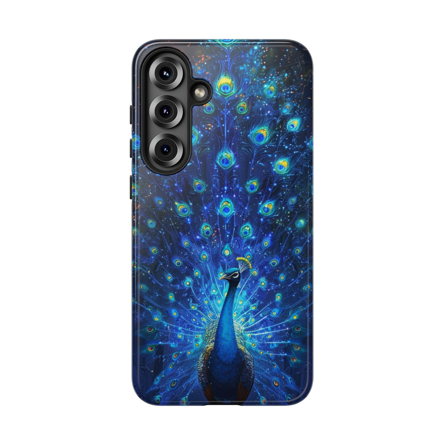 Starlit Peacock Majesty – Tough Samsung Galaxy Case