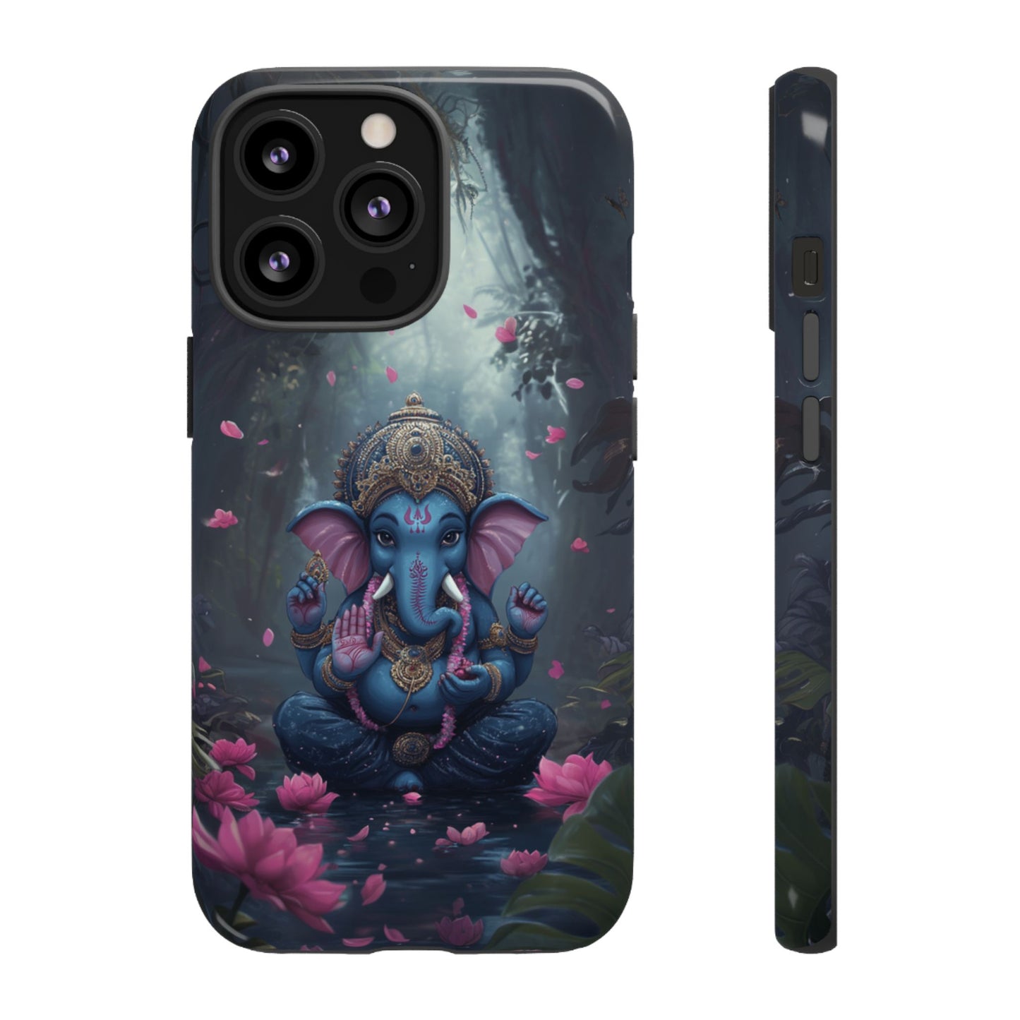 Ganesha Lotus - Tough iPhone Case
