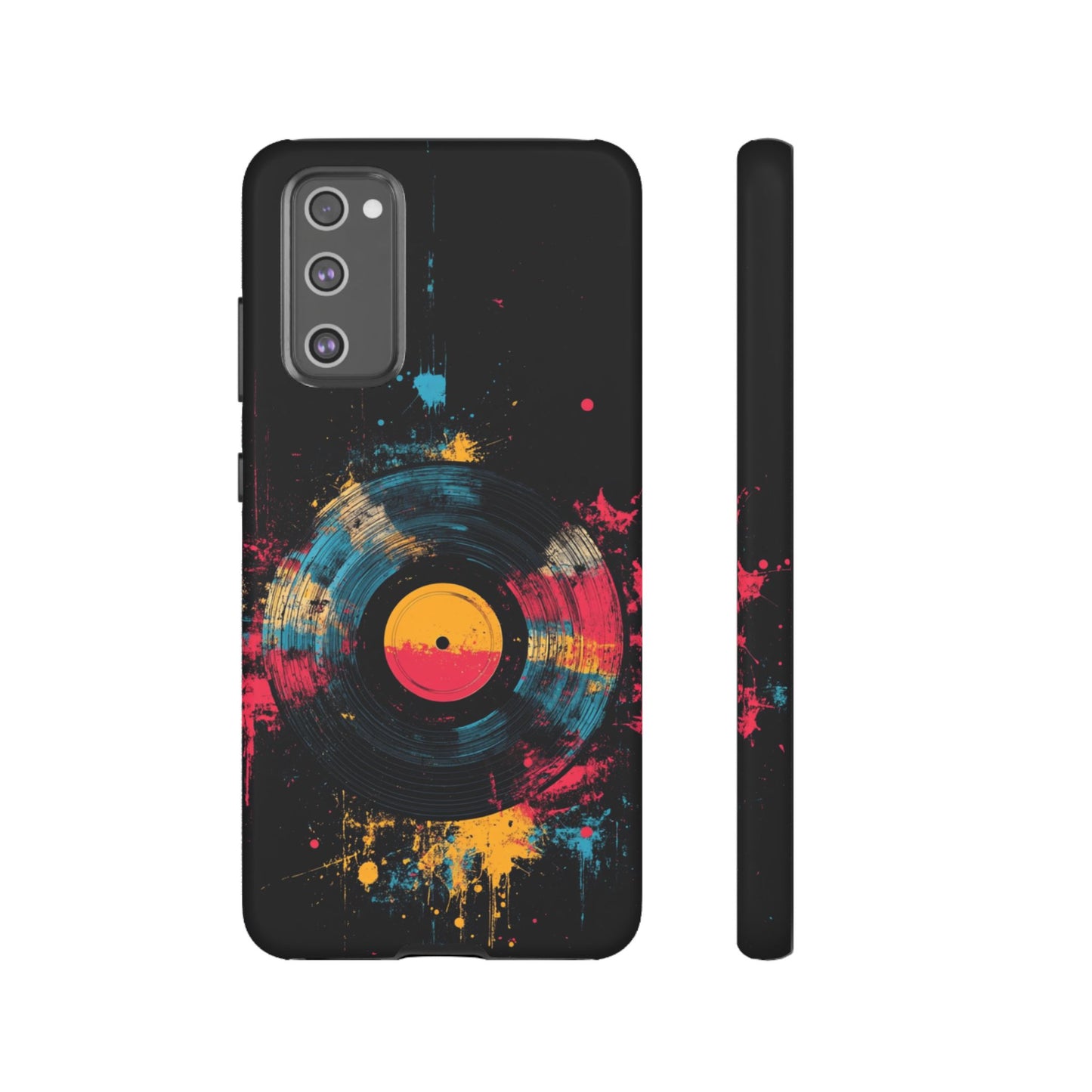 Vibrant Vinyl Record Phone Case - iPhone, Google Pixel, Samsung Galaxy