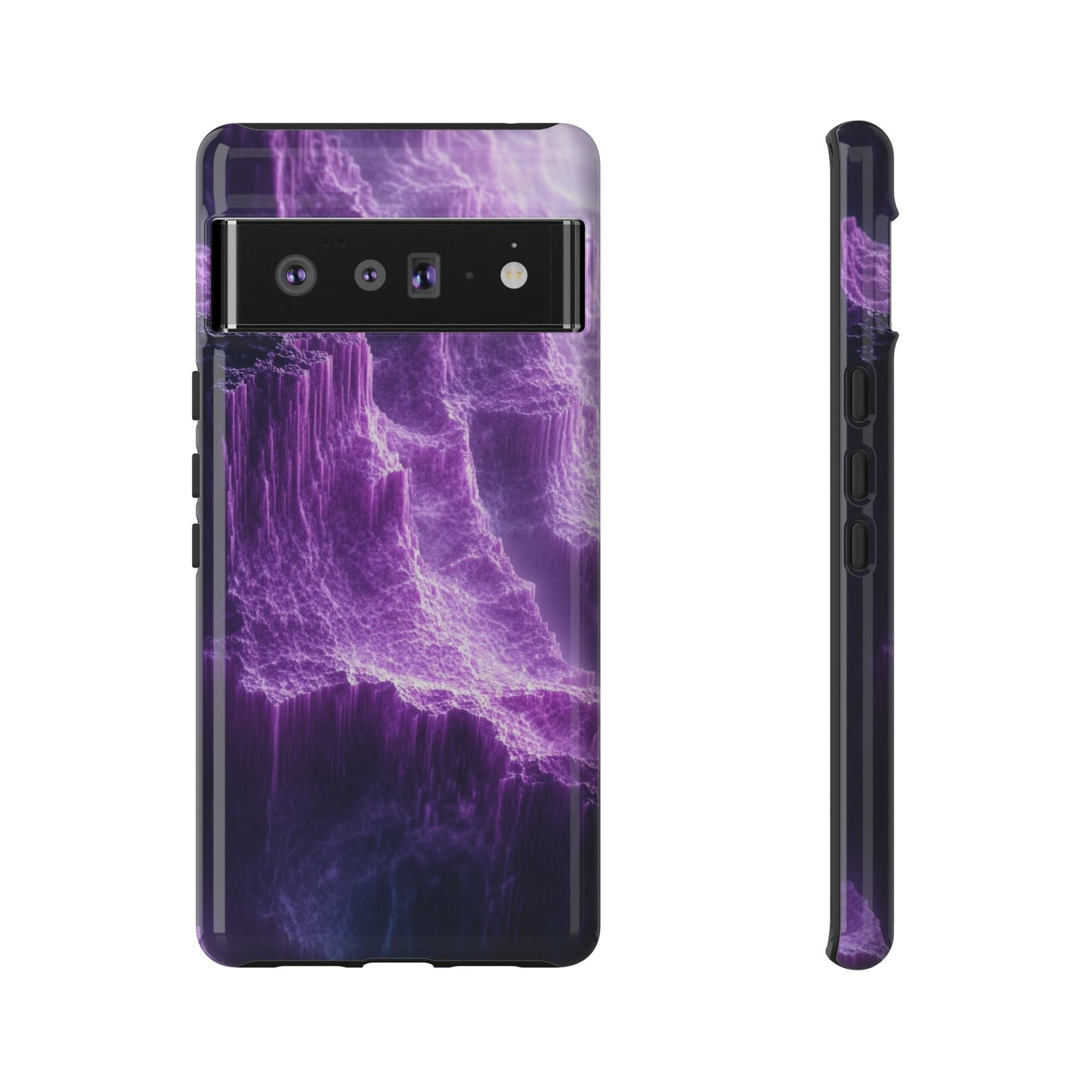 Purple Crystal Canyon - Tough Google Pixel Case