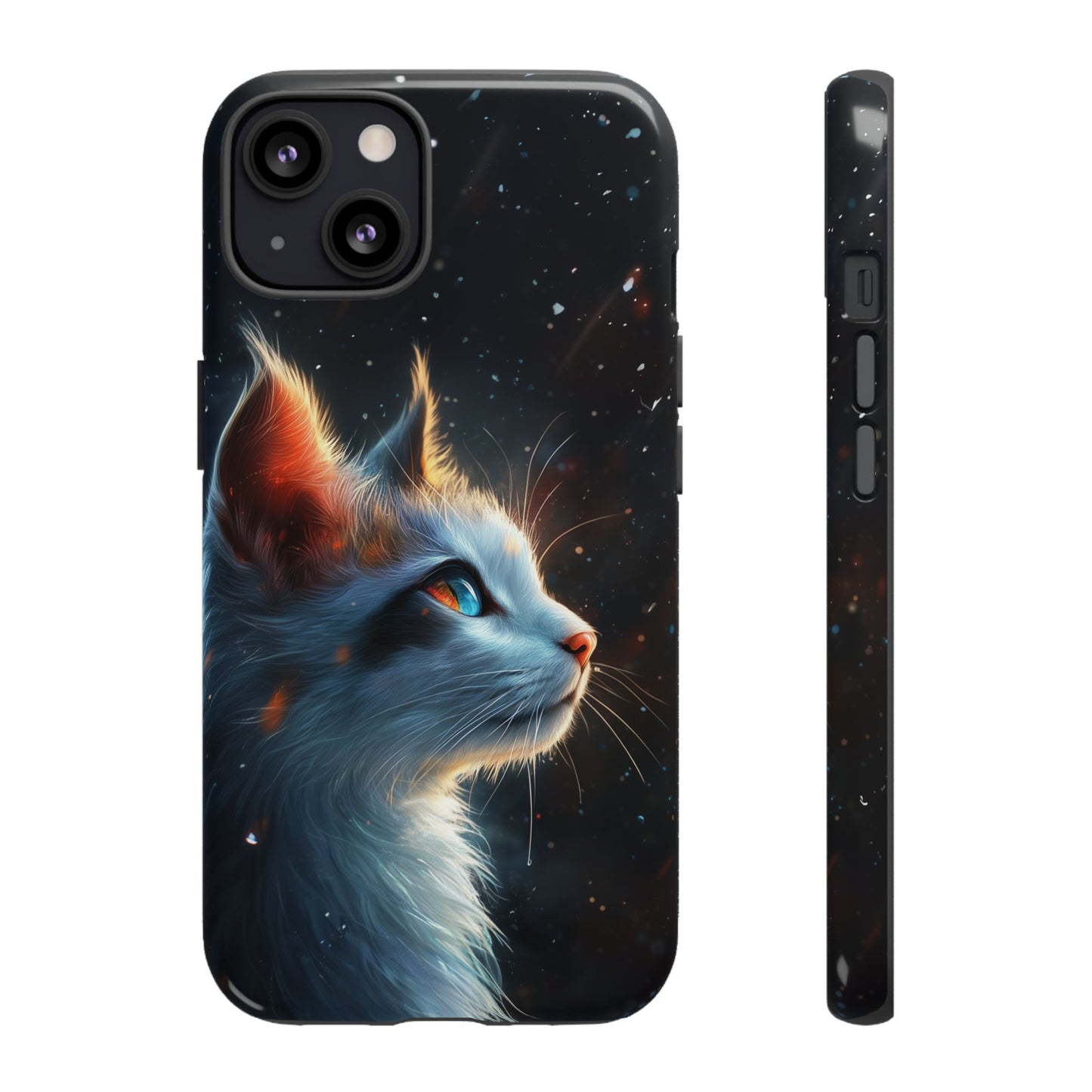 Enchanting Winter Cat Phone Case - iPhone, Google Pixel, Samsung Galaxy