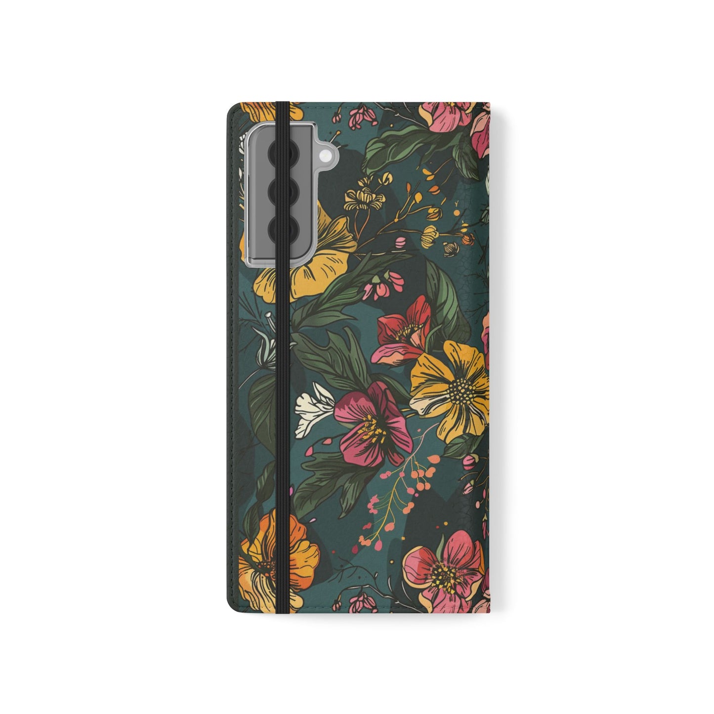 Vintage Floral Bloom - Wallet Flip Case