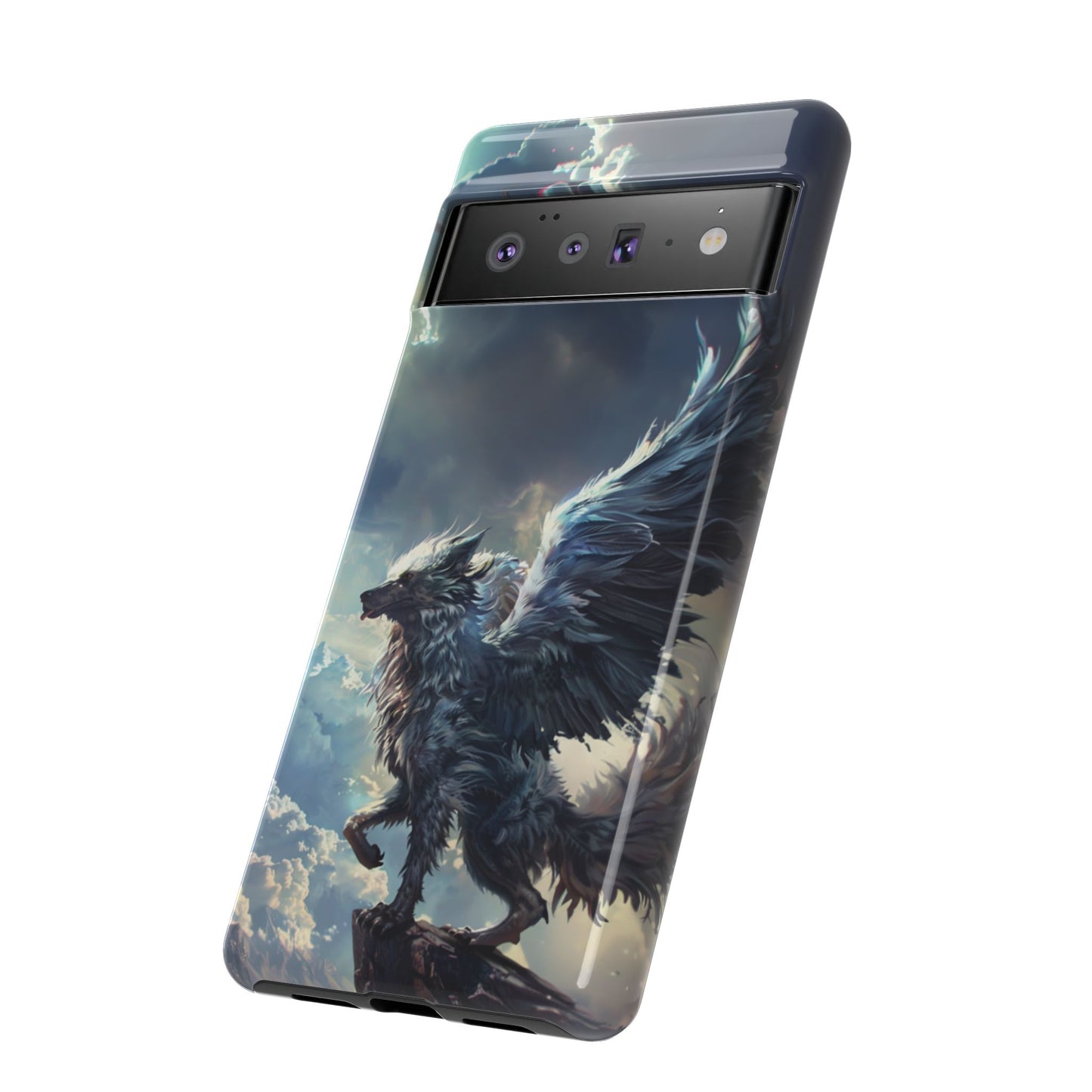 Winged Wolf Protector - iPhone, Google Pixel, Samsung Galaxy