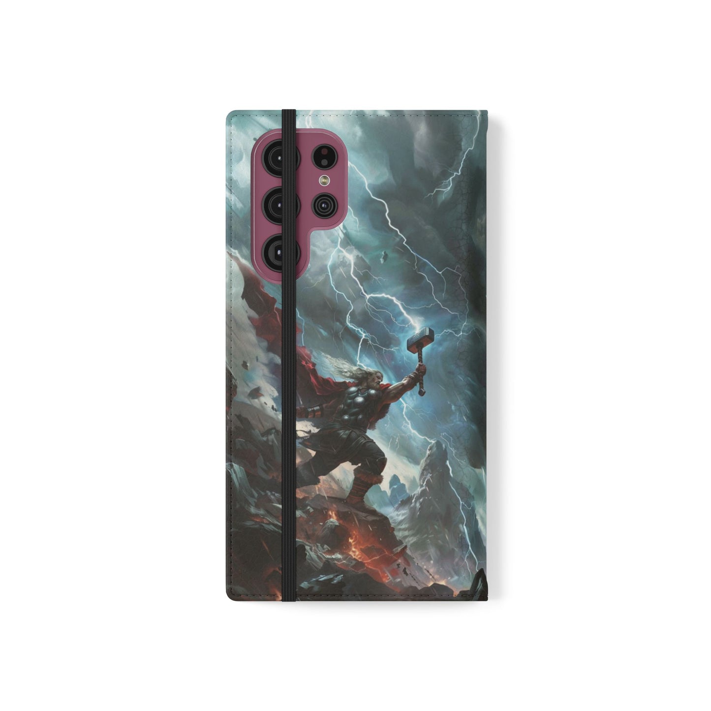 Thor Lightning Storm - Wallet Flip Case