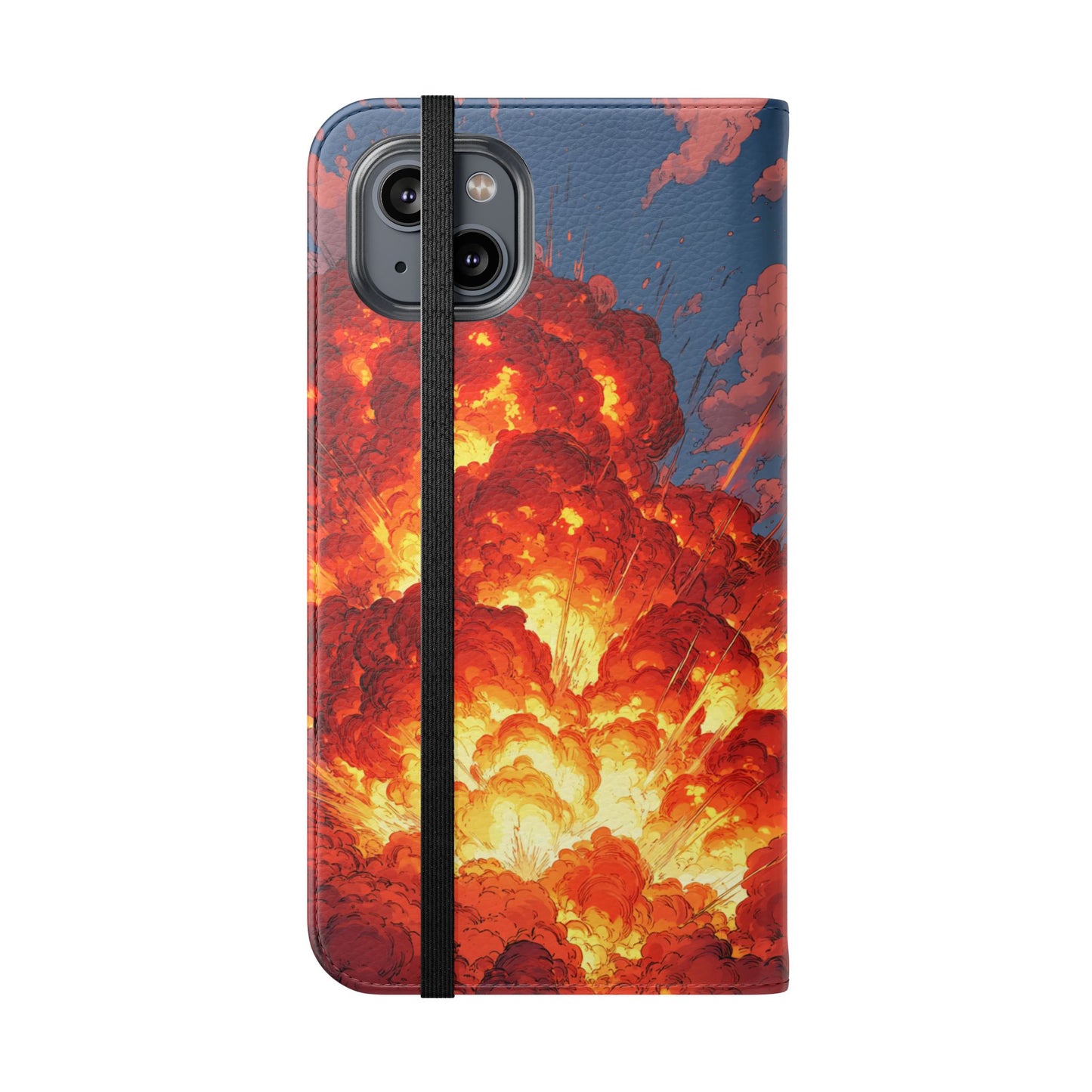 Comic Explosion - Wallet Flip Case