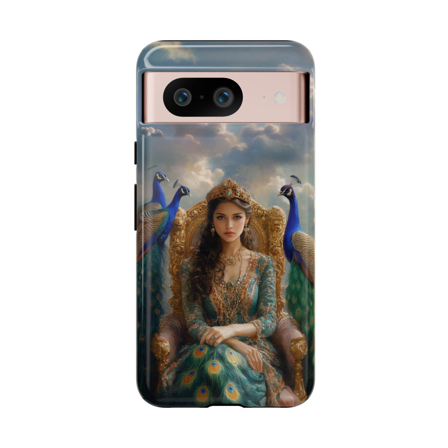 Hera Peacock Empress Golden Throne - Tough Google Pixel Case