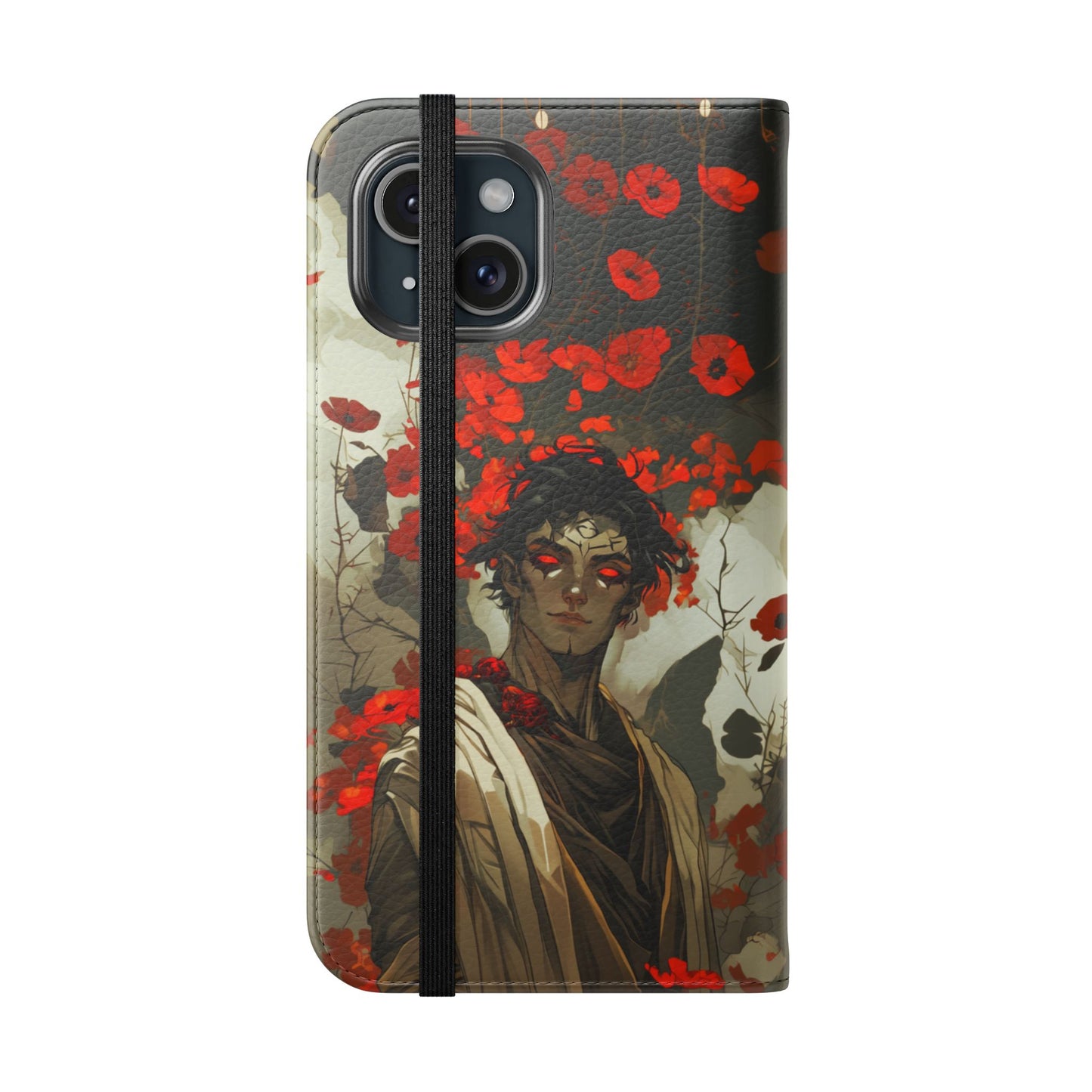 Zagreus Blood Poppies - Wallet Flip Case