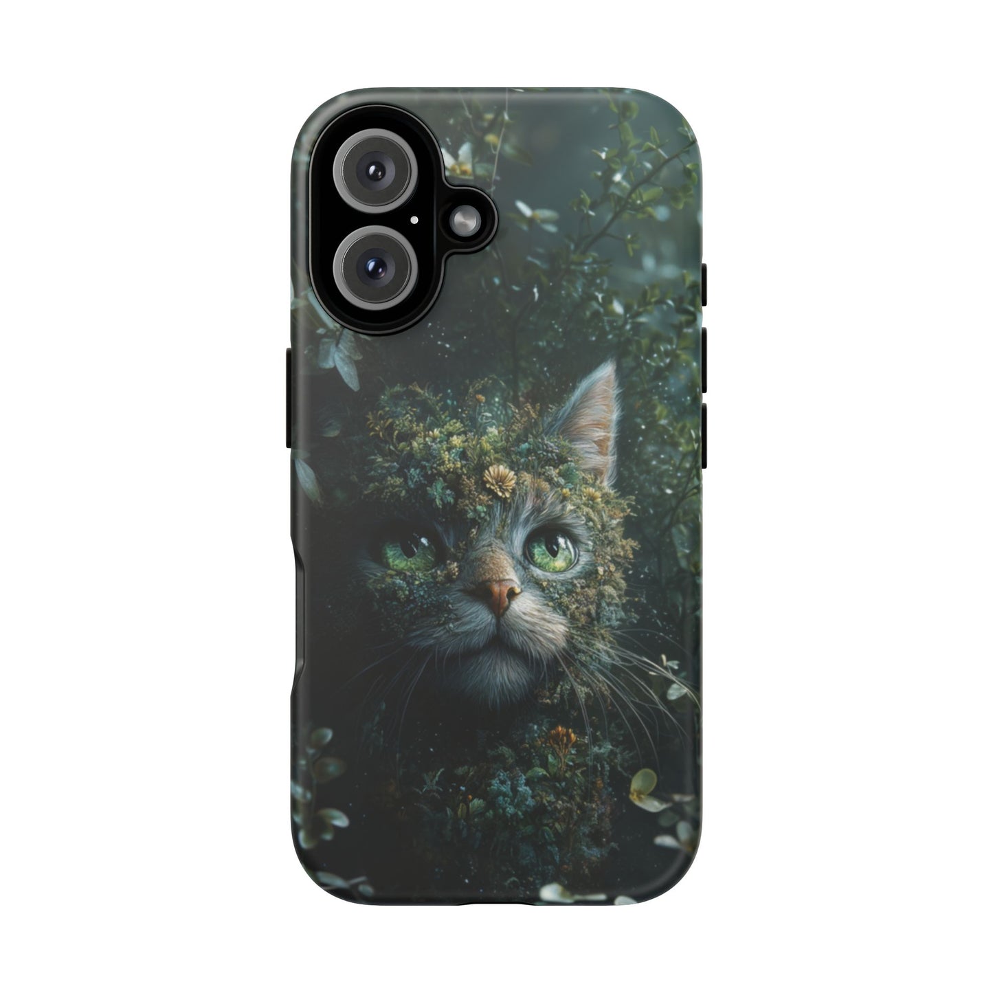 Forest Fantasy Cat Phone Case – iPhone, Google Pixel, Samsung Galaxy