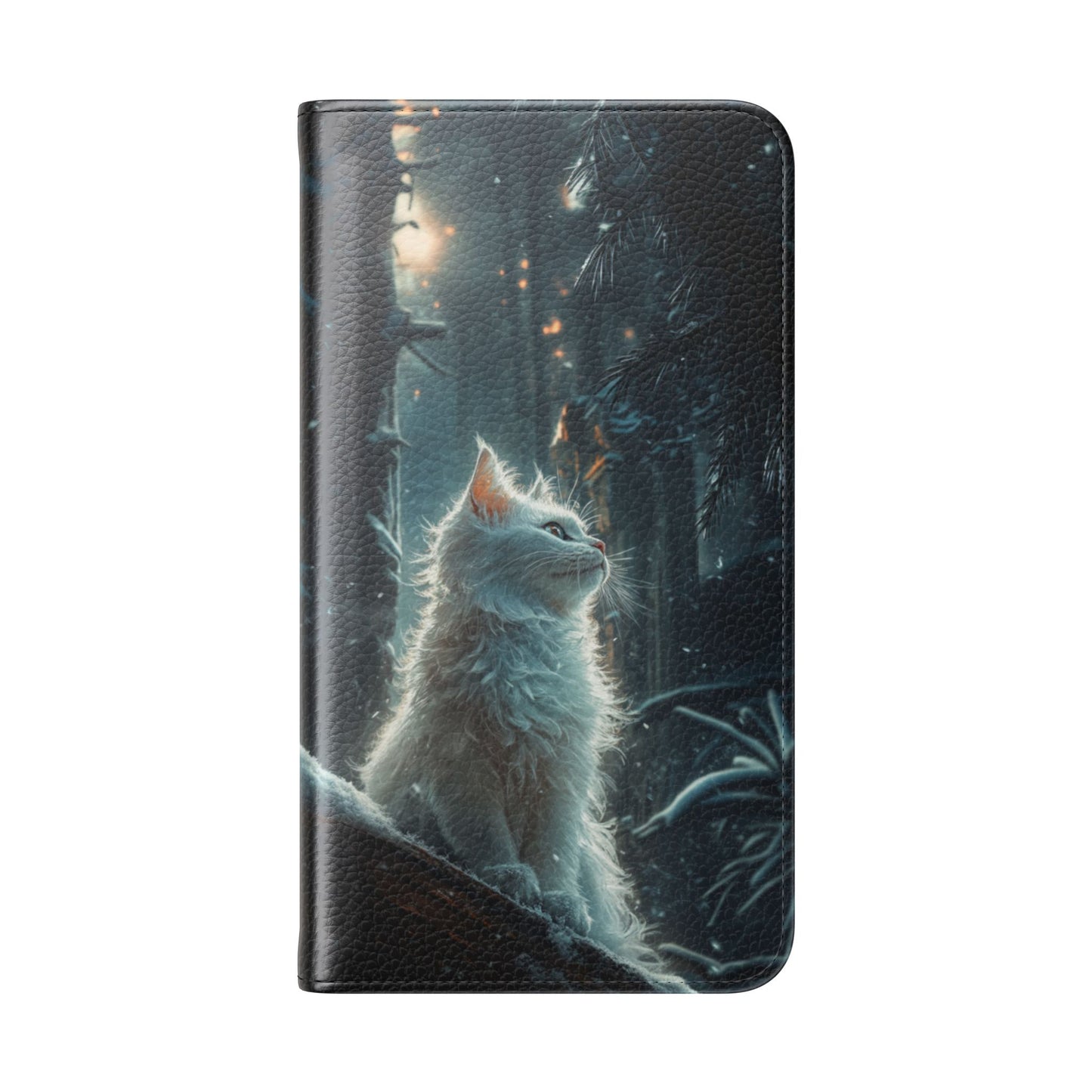 Winter Spirit Cat - Wallet Flip Case