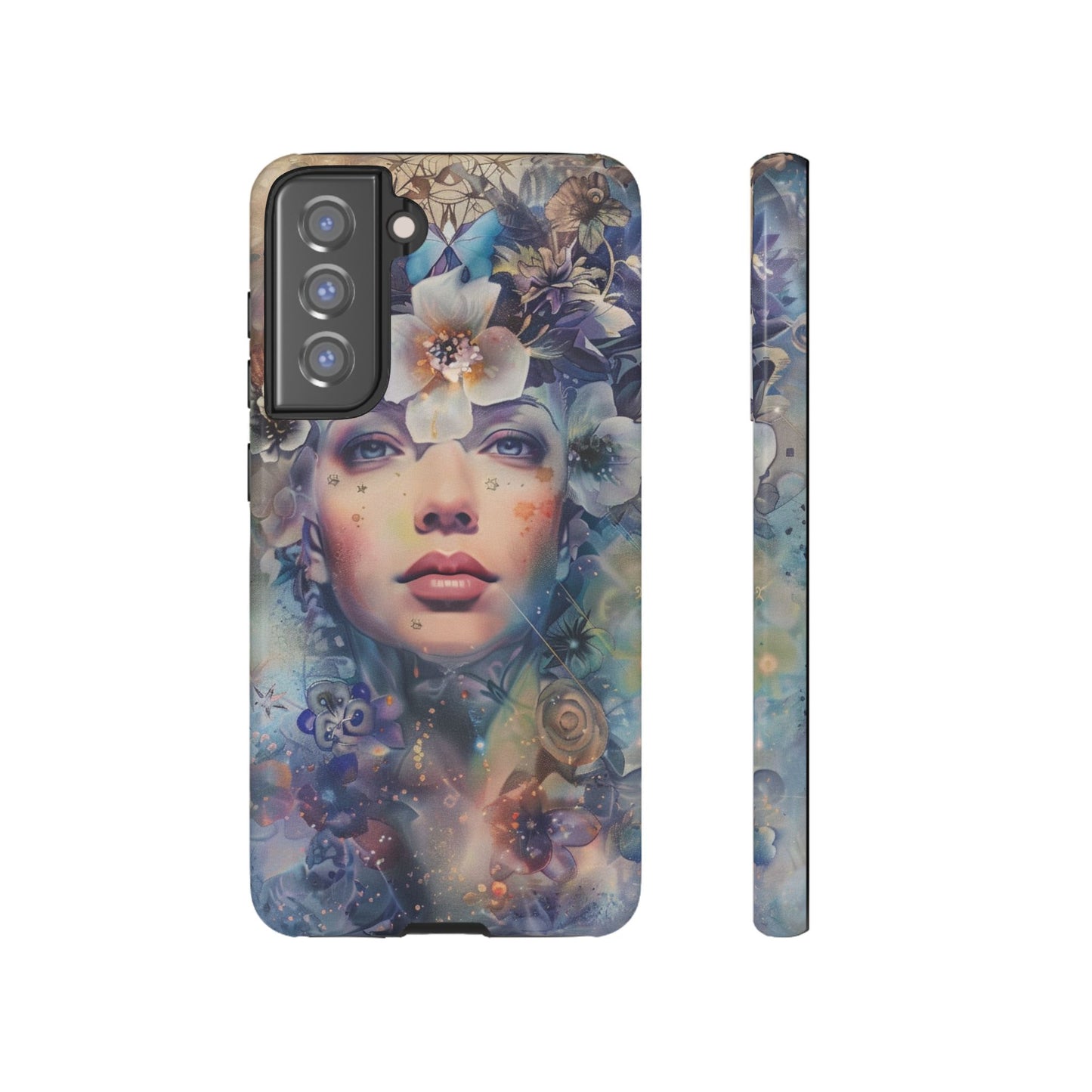 Floral Gemini - iPhone, Google Pixel, Samsung Galaxy