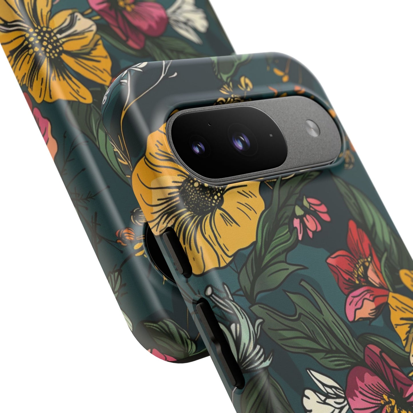Vintage Floral Bloom – Tough Google Pixel Case