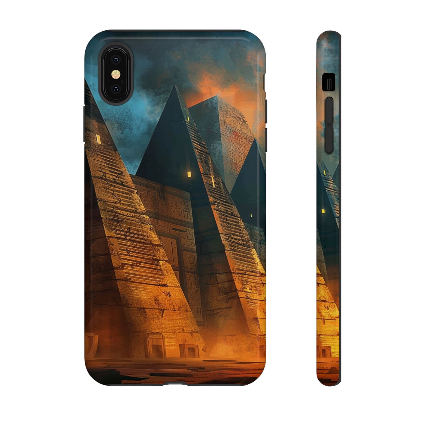 Ancient Egyptian Pyramids Sunset - Tough iPhone Case