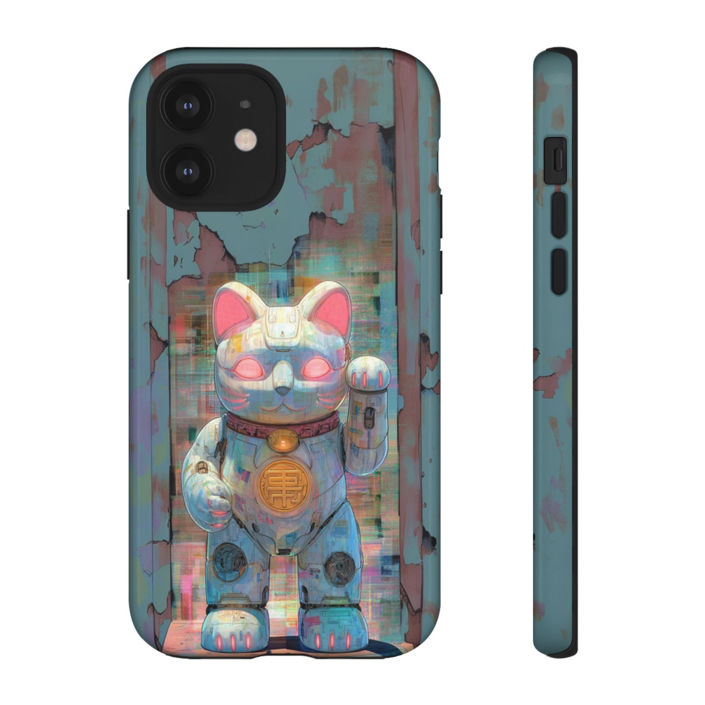 Cyber Lucky Cat - Tough iPhone Case