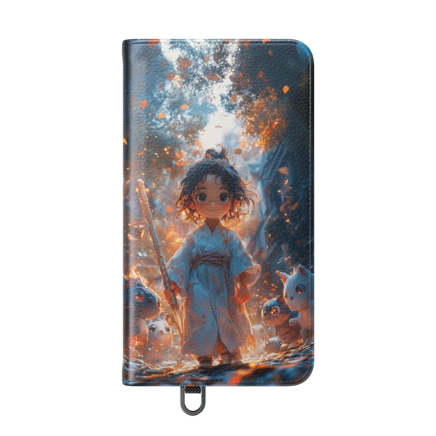 Forest Spirit Child - Wallet Flip Case