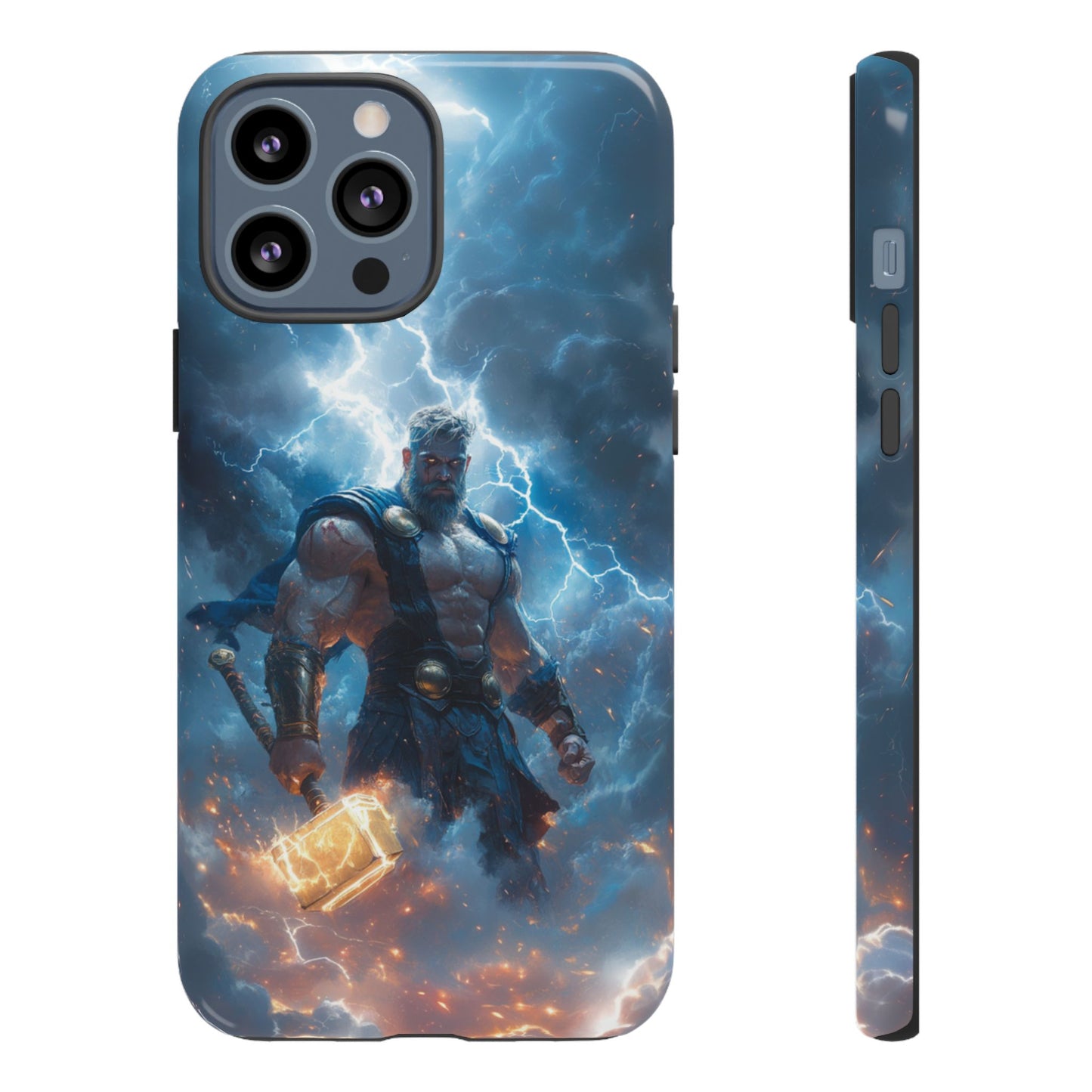 Thor Stormhammer Wrath - Tough iPhone Case