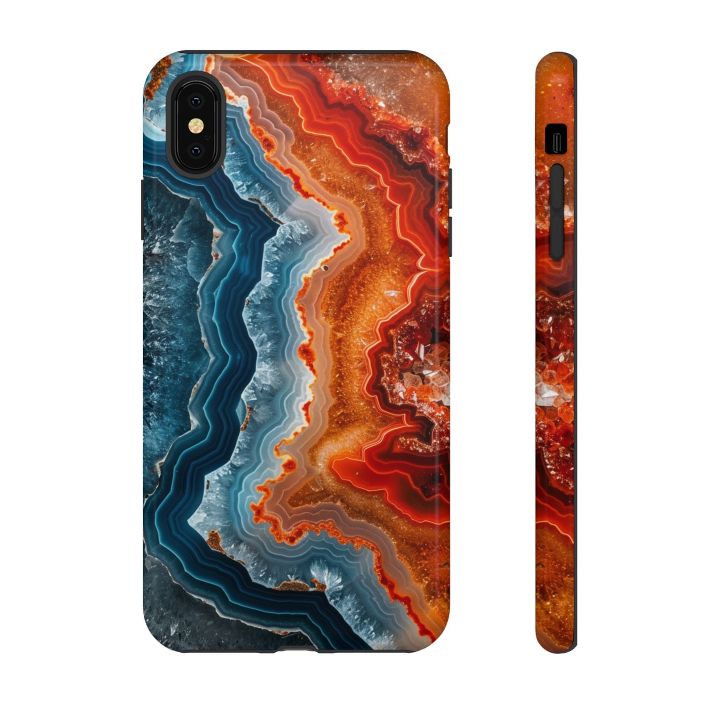 Molten Agate Veins – Tough iPhone Case