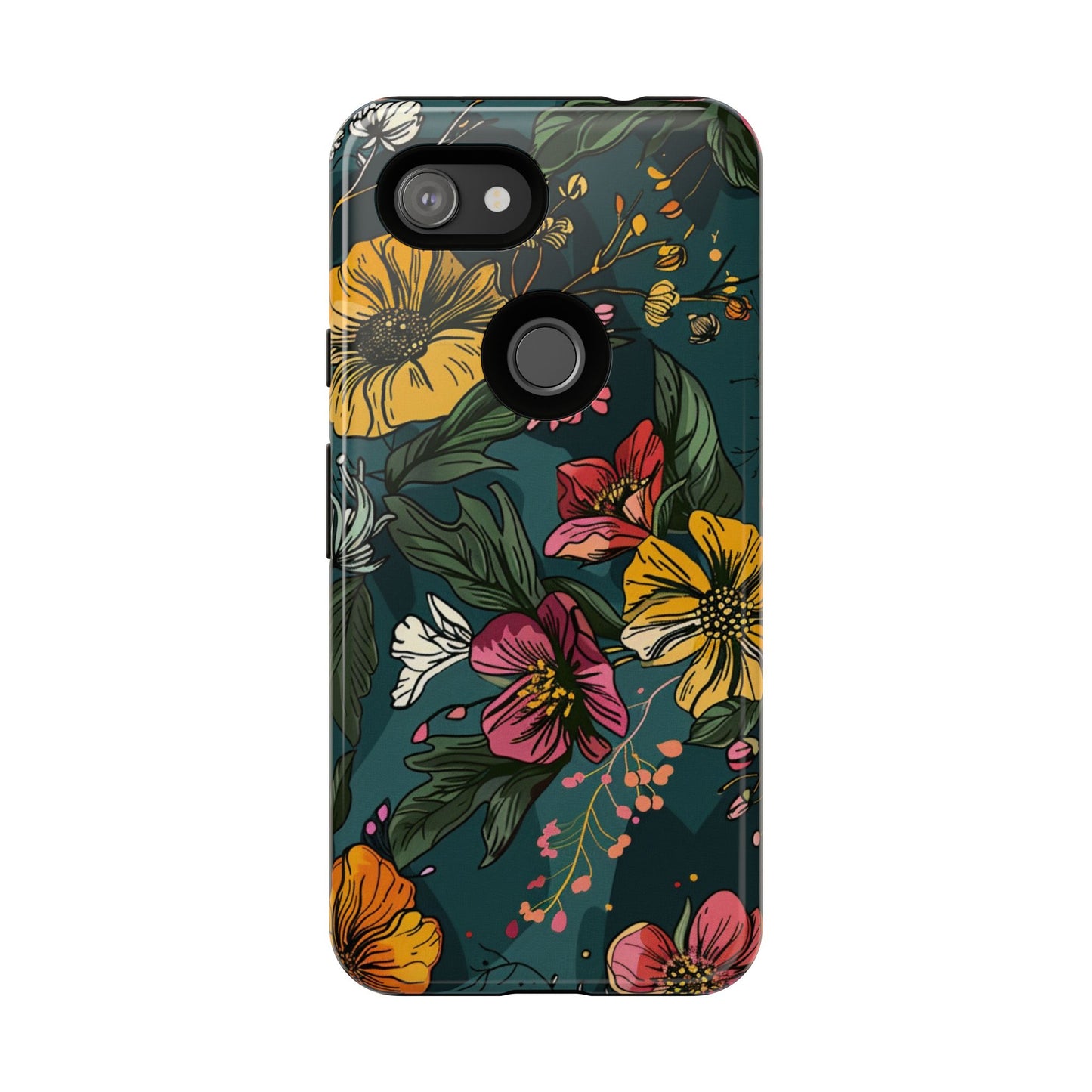Vintage Floral Bloom – Tough Google Pixel Case