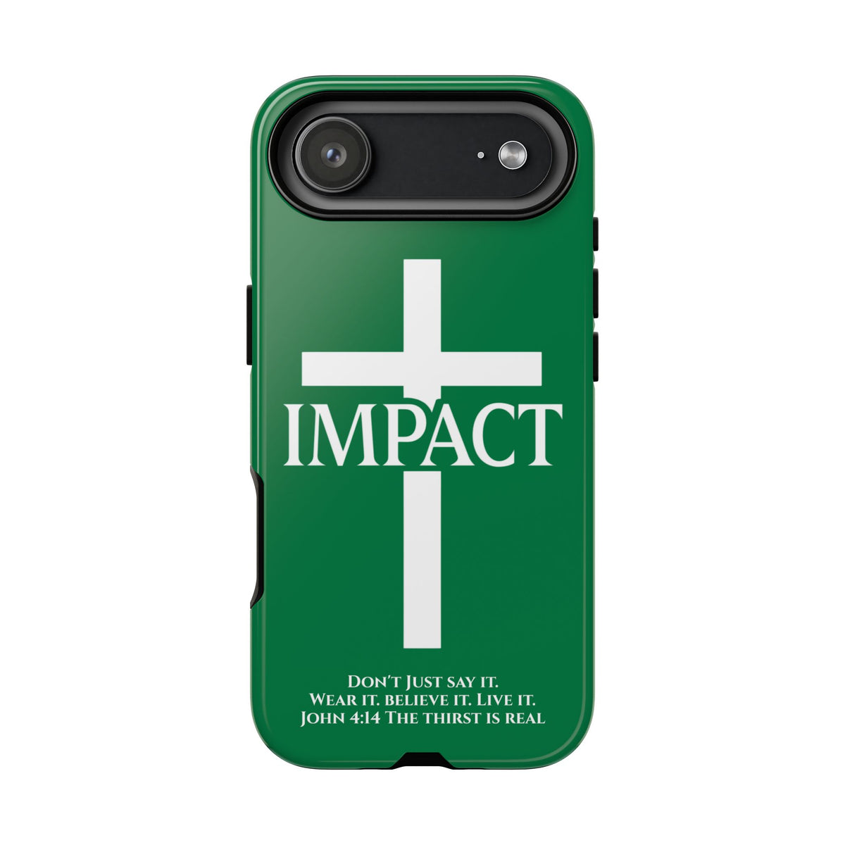 Impact Green - Tough iPhone Case