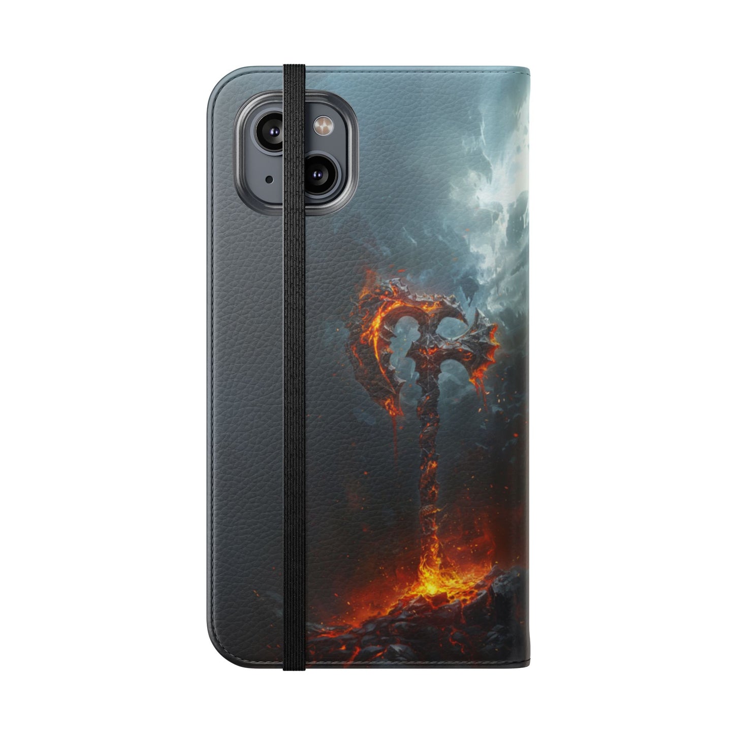 Molten War Axe - Wallet Flip Case