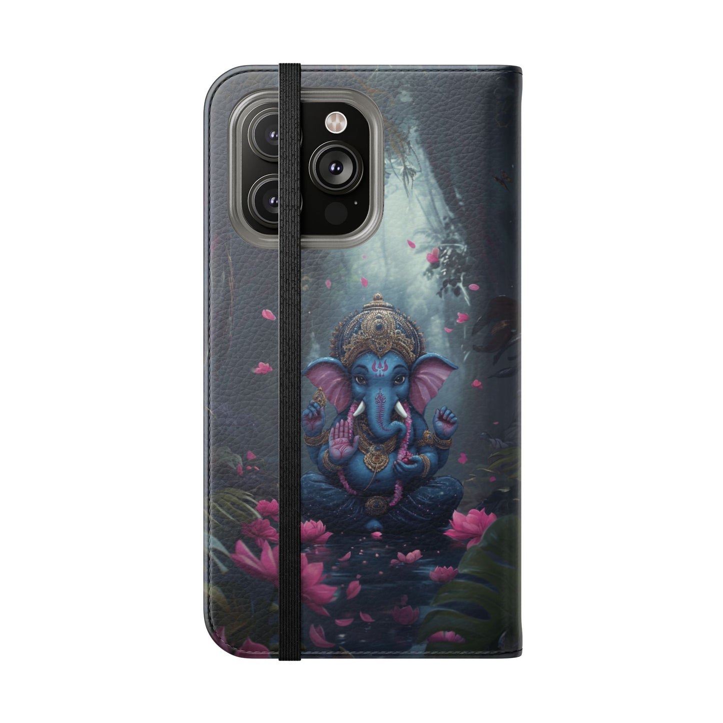 Ganesha Lotus - Wallet Flip Case