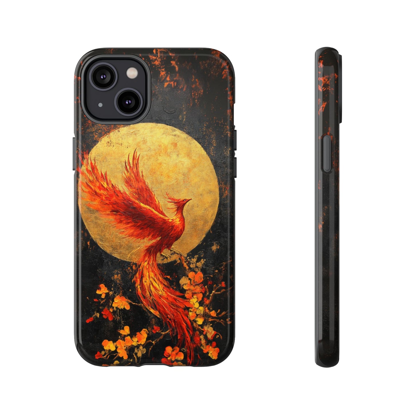 Golden Phoenix Rise – Tough iPhone Case