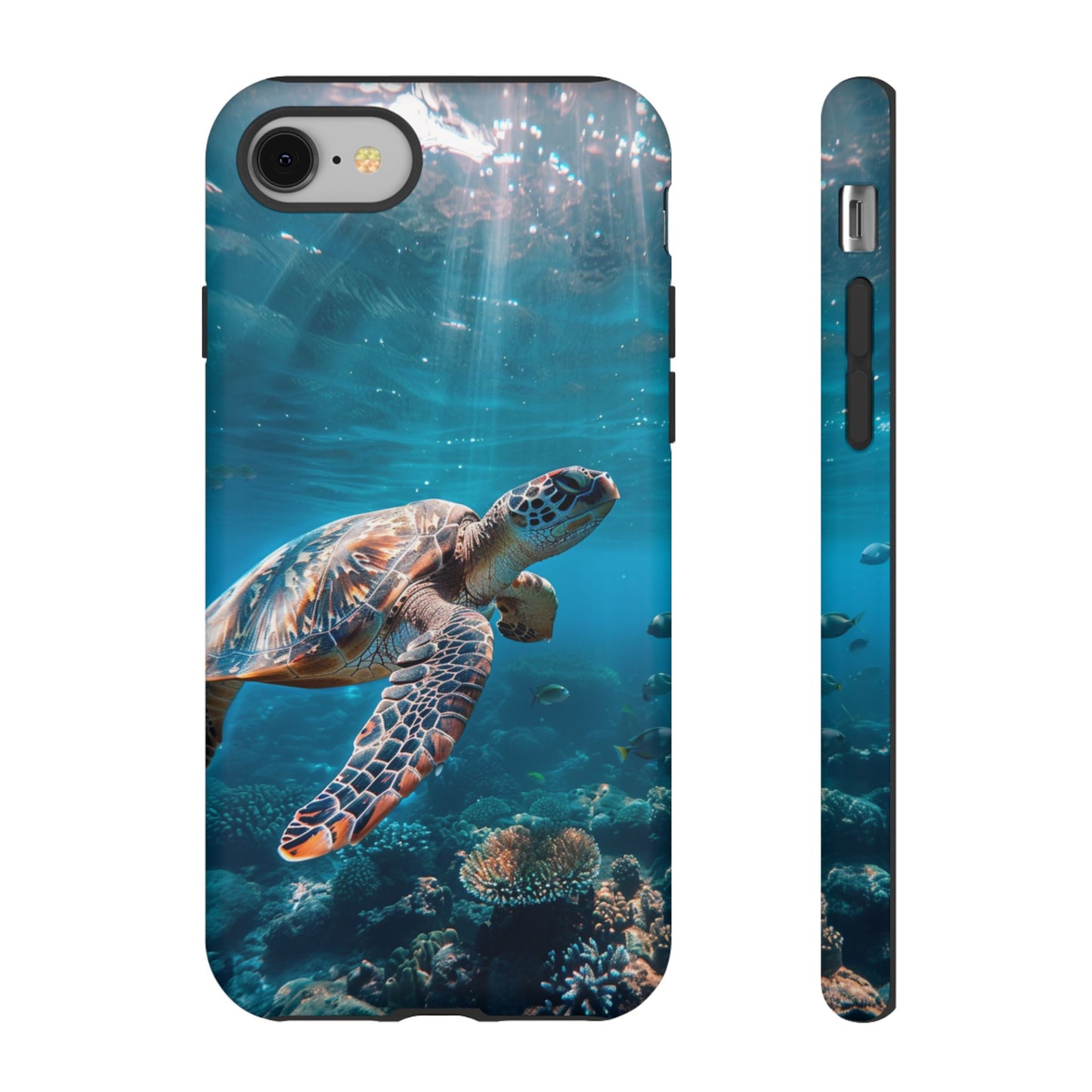 Ocean Guardian Sea Turtle - Tough iPhone Case