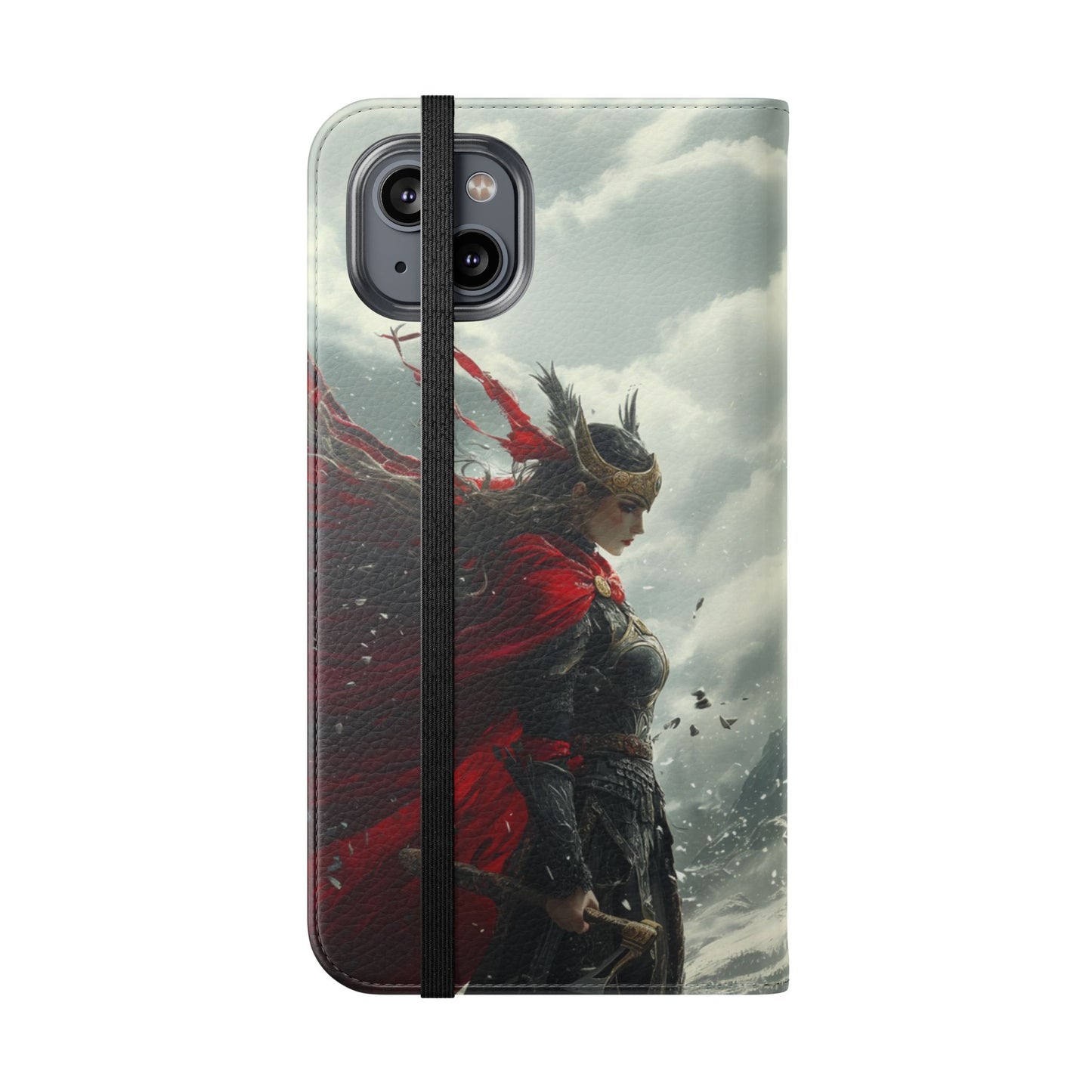 Freya Crimson Valkyrie - Wallet Flip Case
