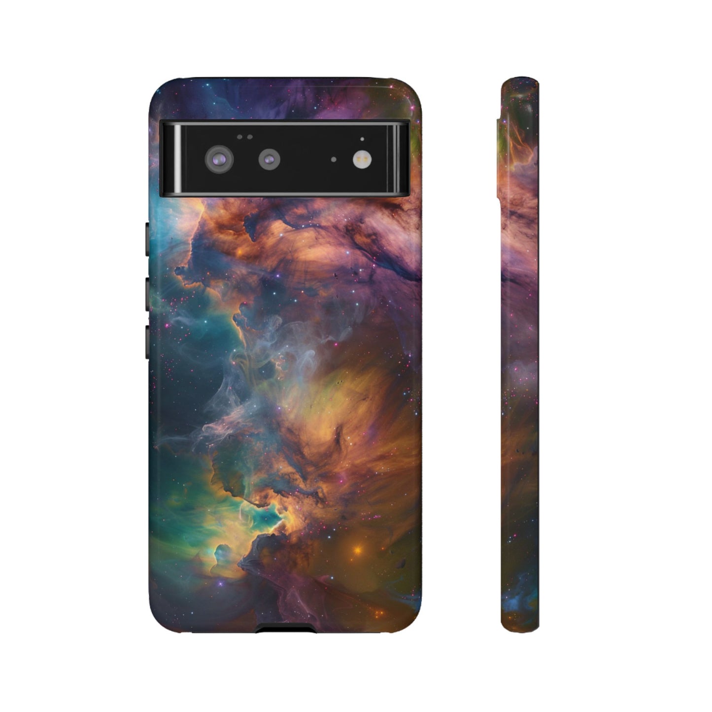 Celestial Nebula Drift – Tough Google Pixel Case